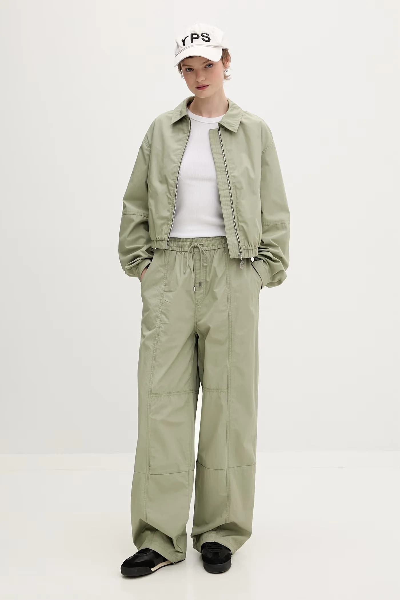 Женский хлопковый бомбер - фото 2