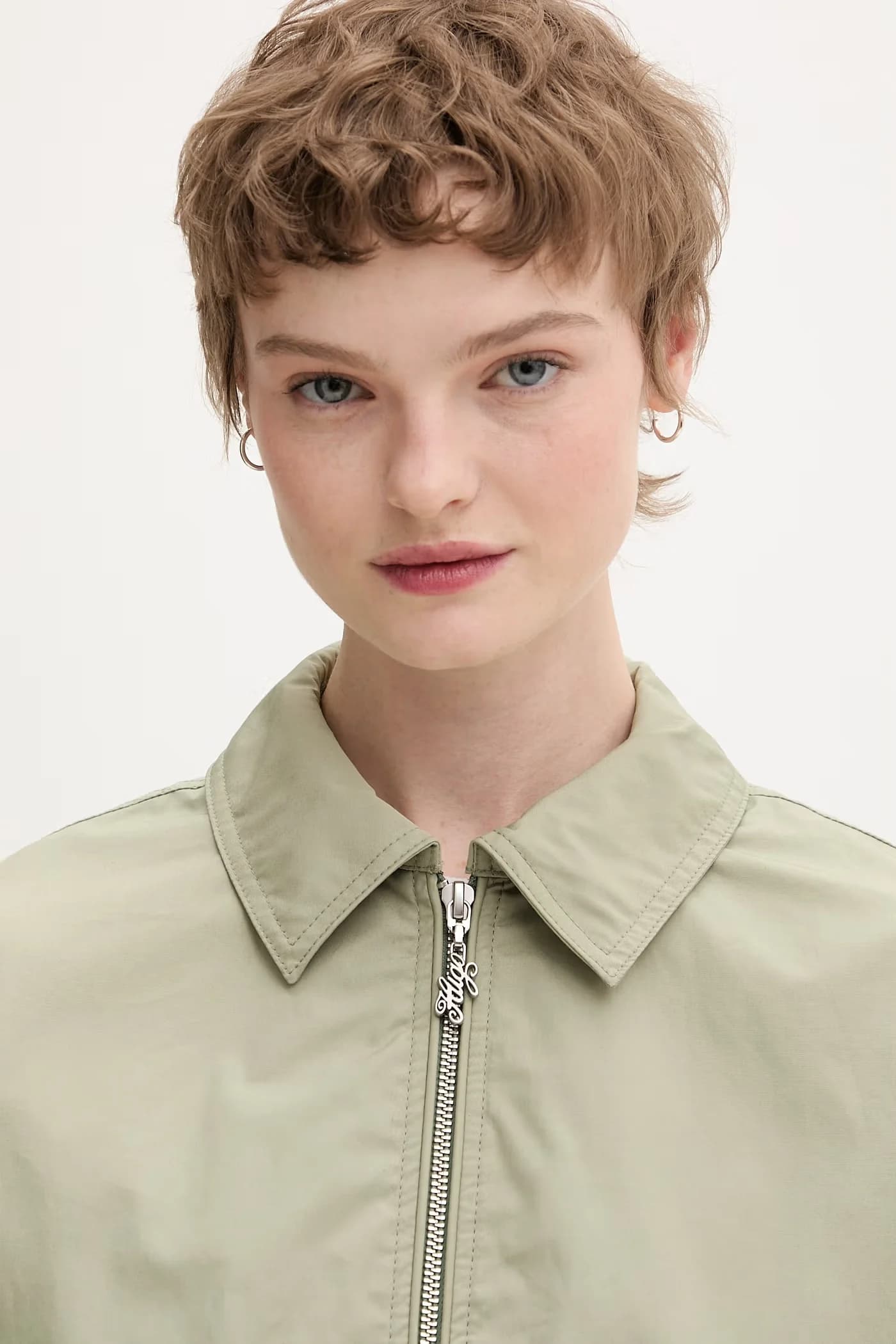 Женский хлопковый бомбер - фото 4