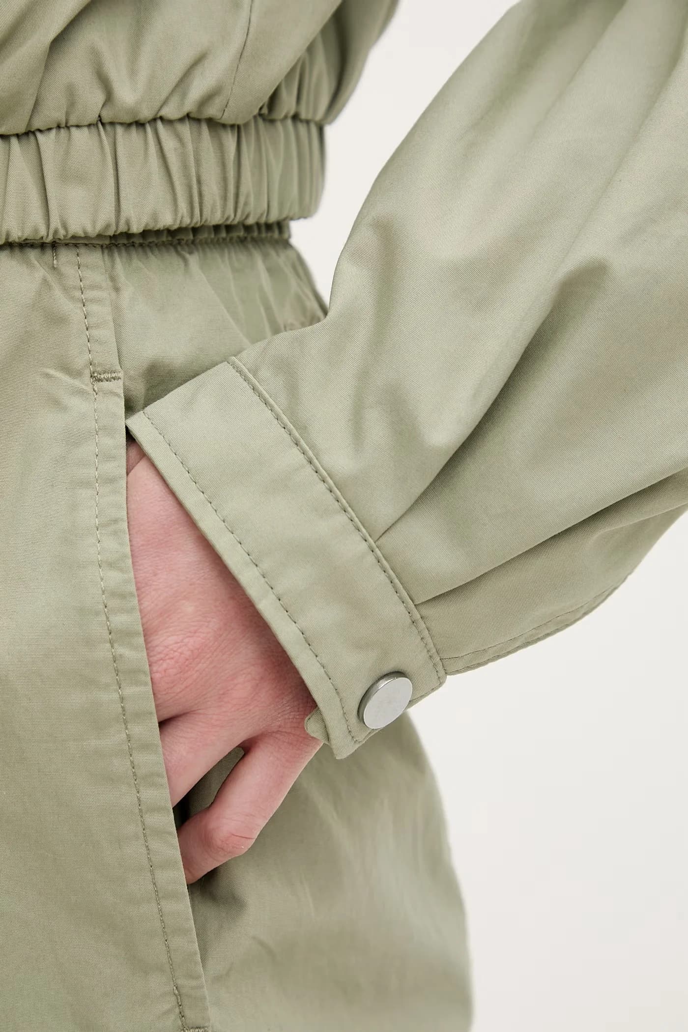 Женский хлопковый бомбер - фото 5