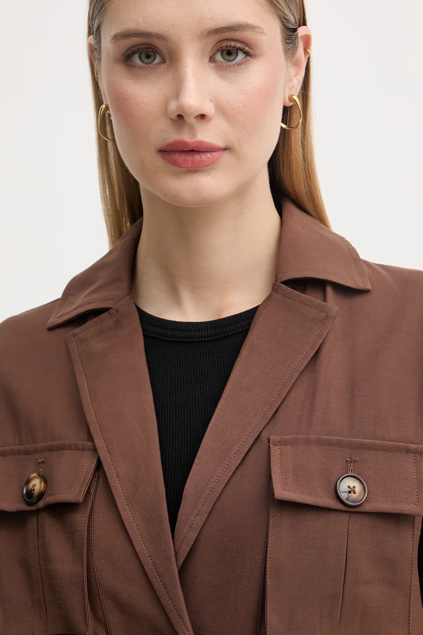 Женская куртка из вискозы - фото 4