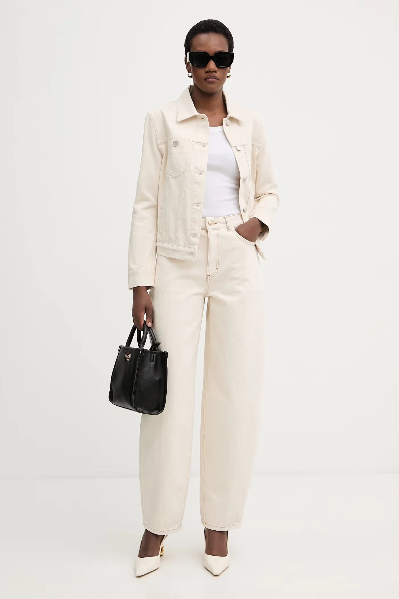 Женская джинсовая куртка из хлопка - фото 2