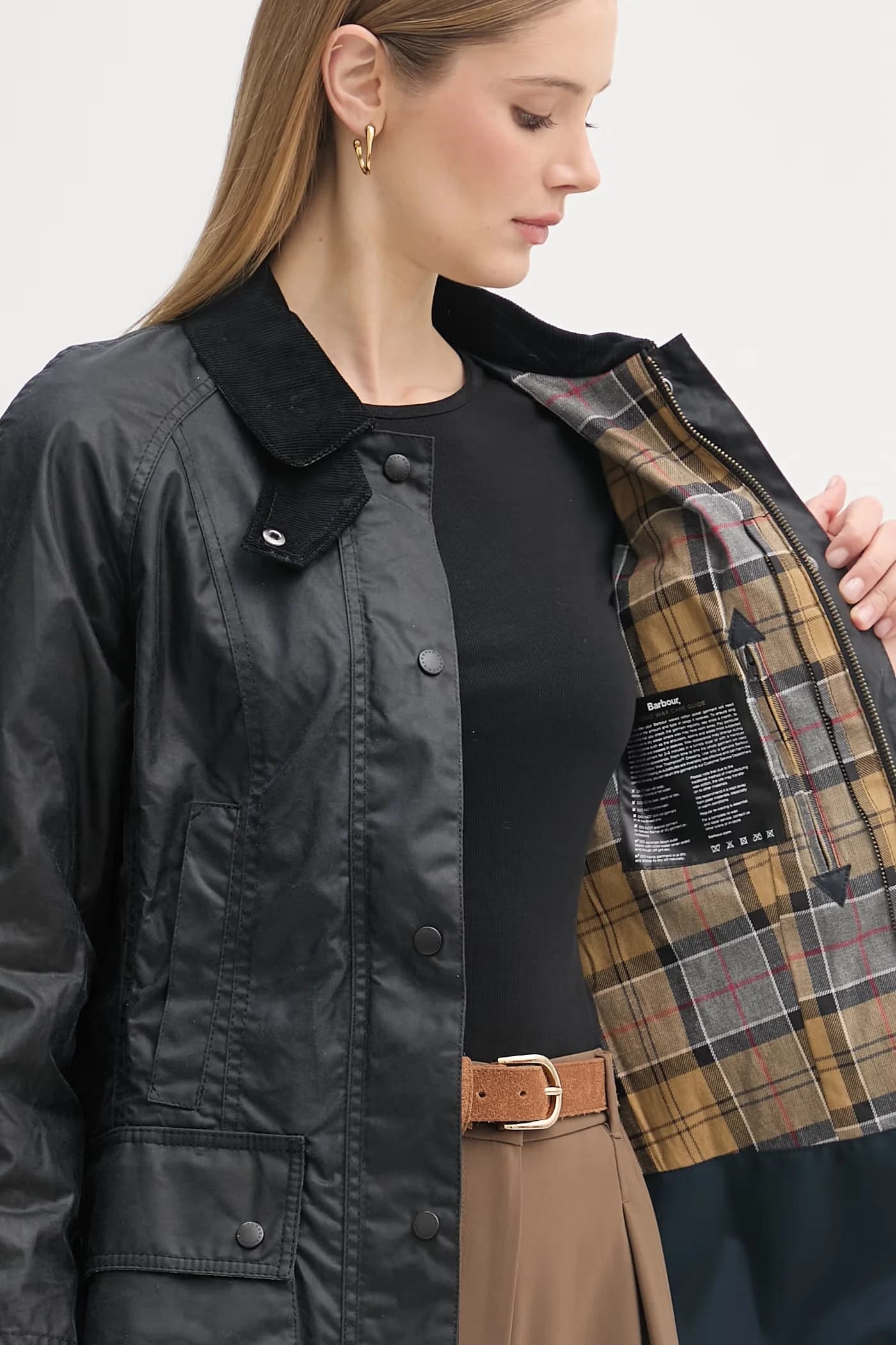 Женская переходная куртка Beadnell из хлопка - фото 6