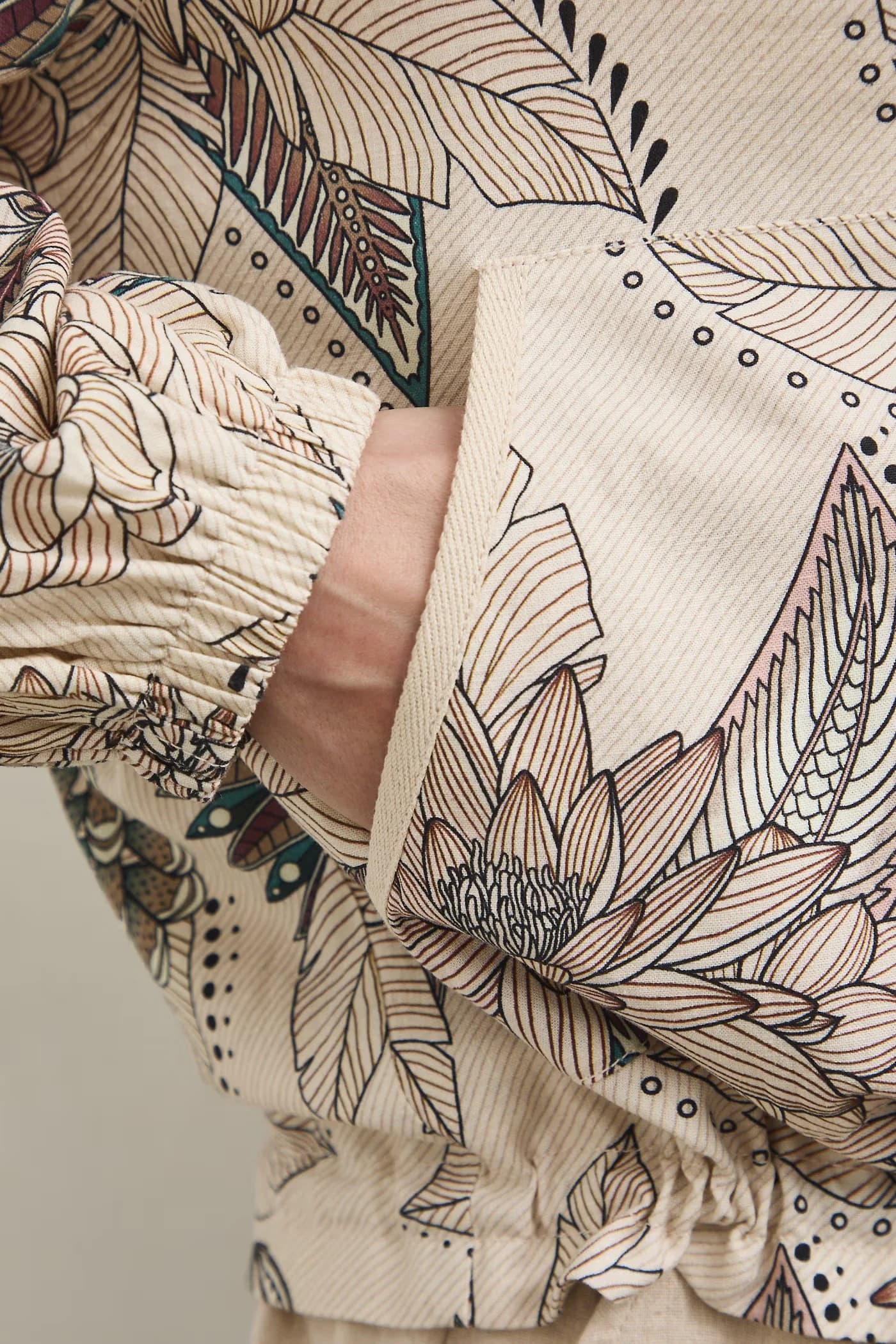 Льняной бомбер - фото 5