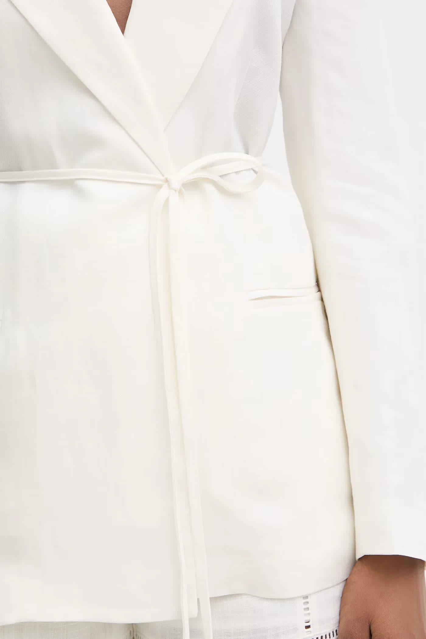 Женская льняная куртка - фото 5