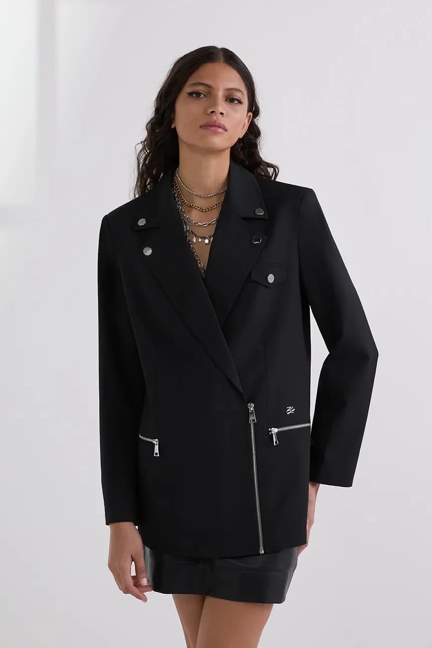 Куртка из смесовой шерсти