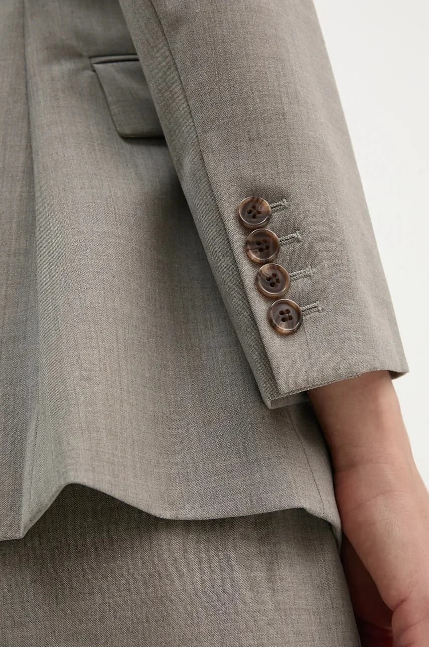 Шерстяная куртка - фото 7