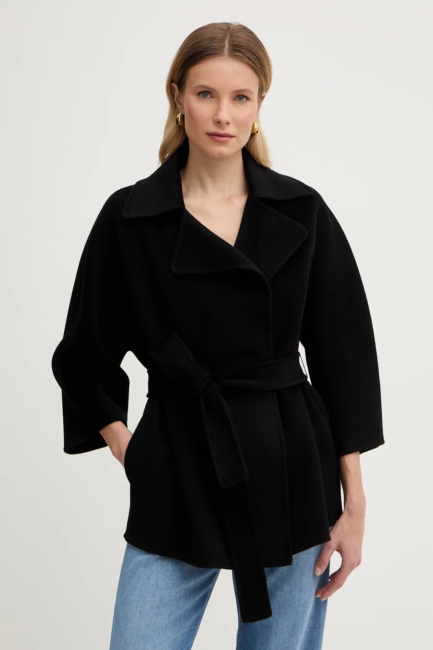 Женское шерстяное пальто