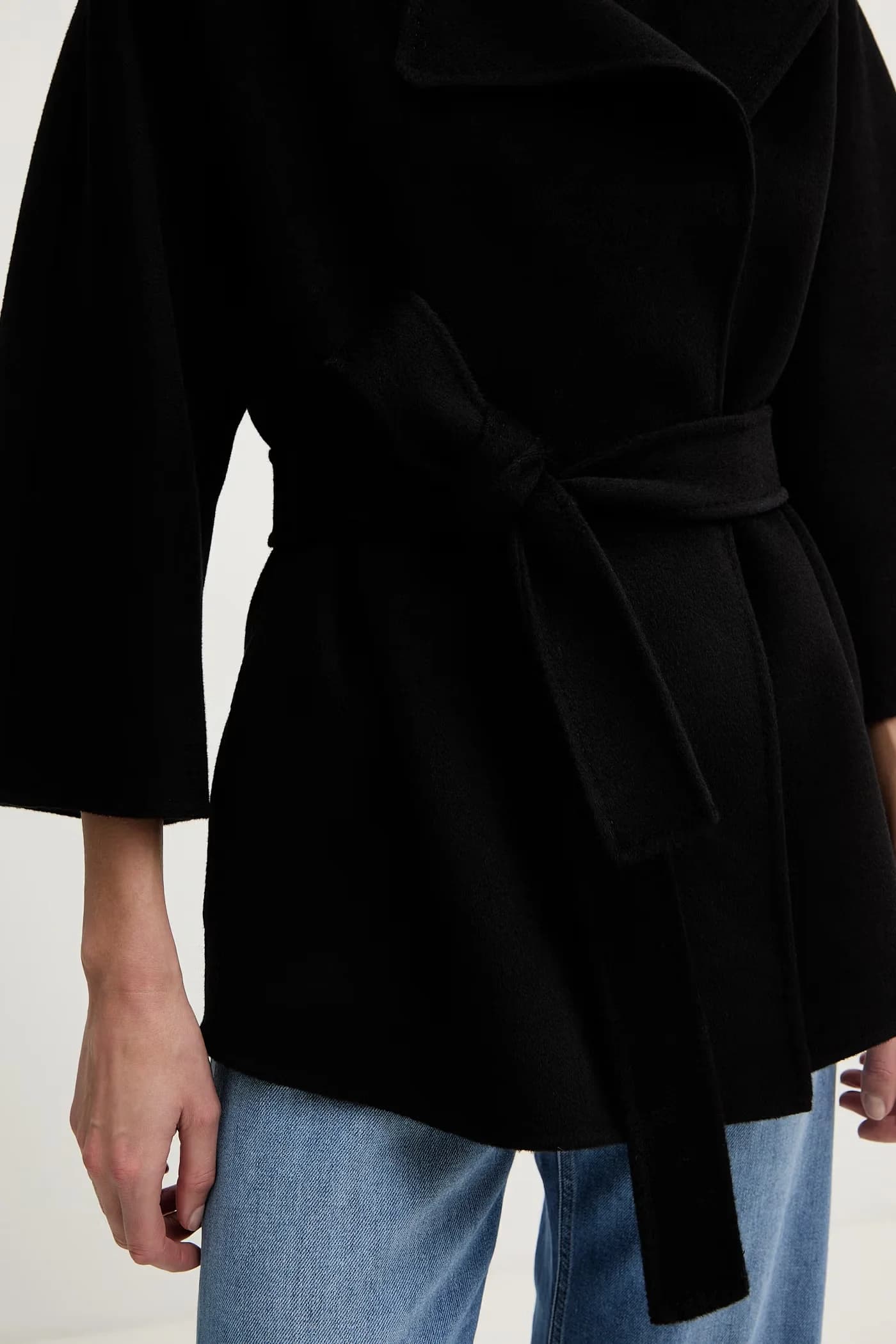 Женское шерстяное пальто - фото 5