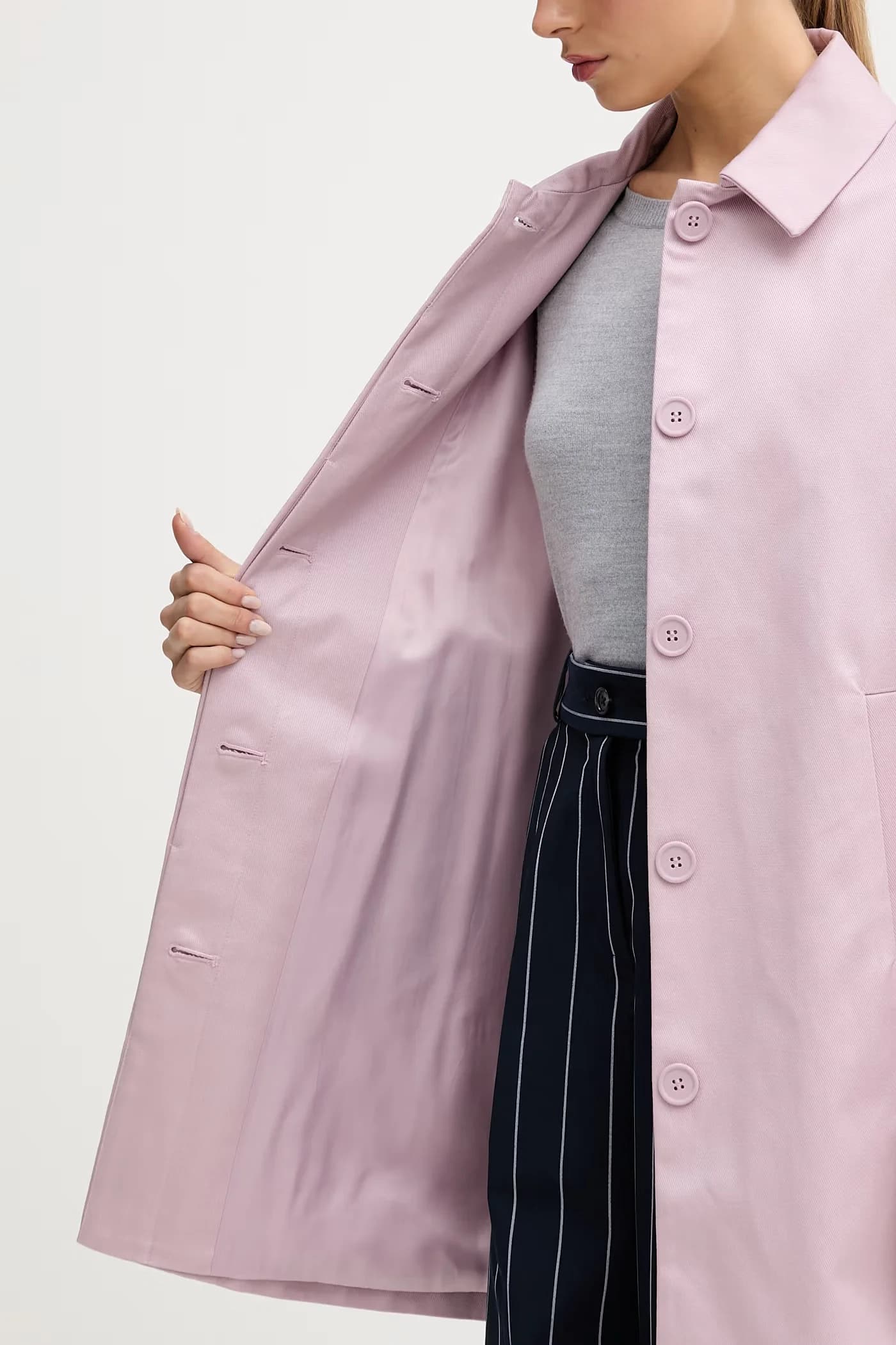 Женское хлопковое пальто - фото 6