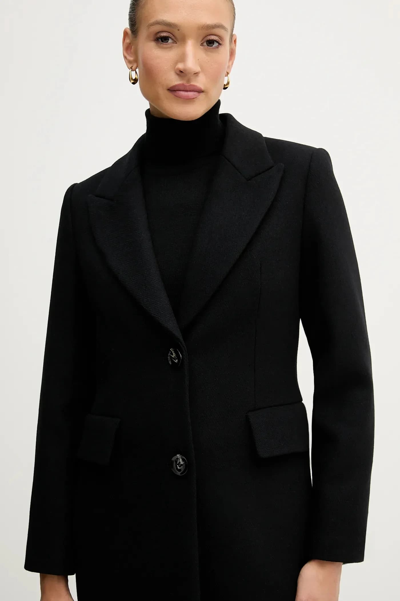 Шерстяное пальто - фото 4