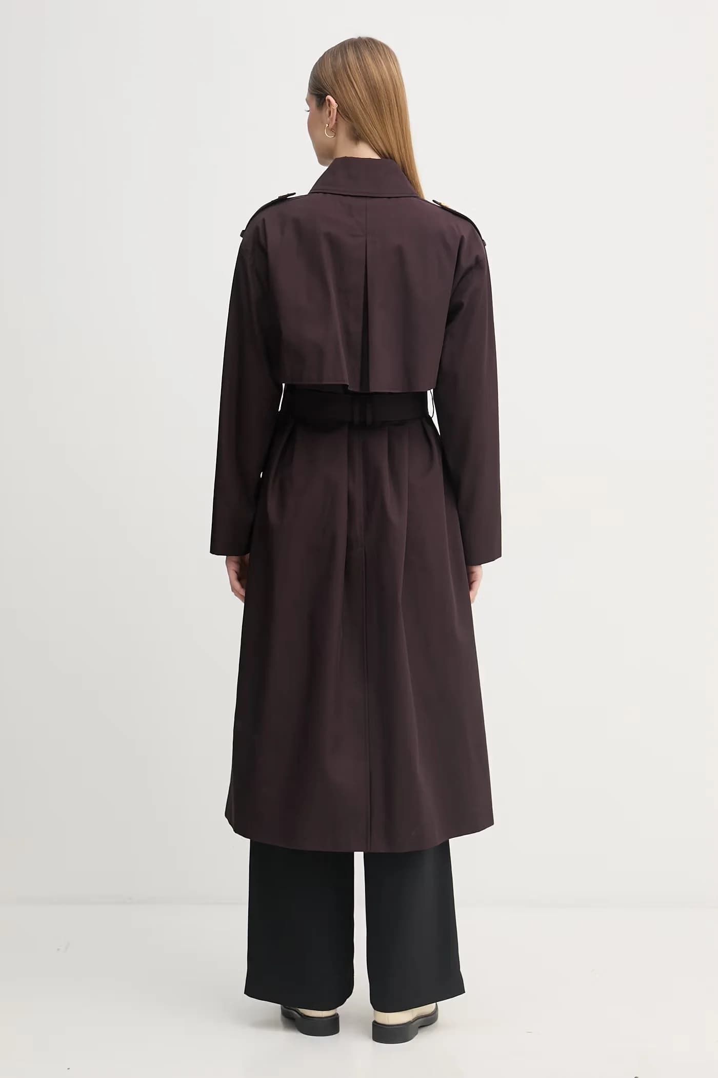 Женский тренч из хлопка - фото 3