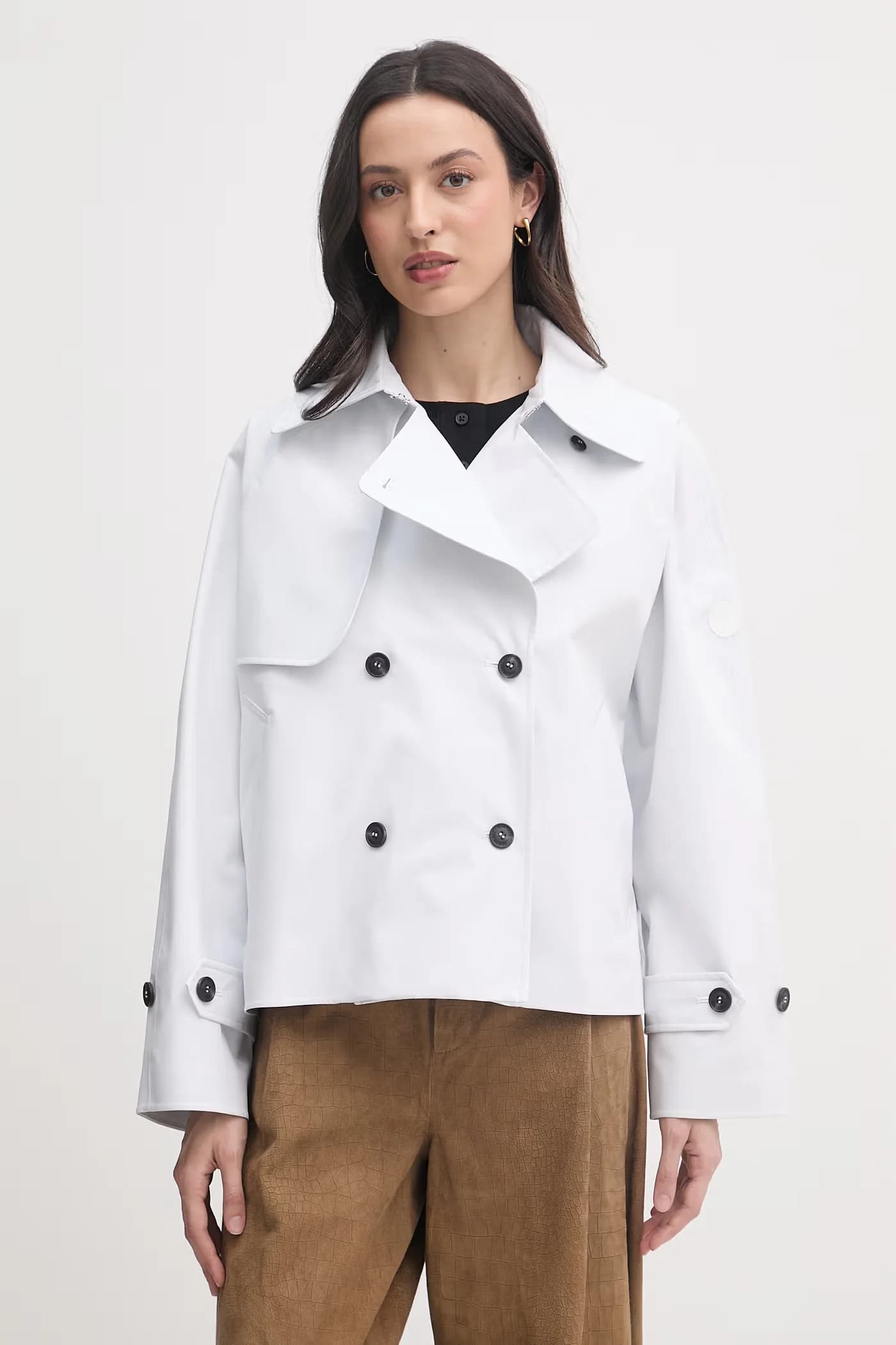 GARBO короткий женский тренч