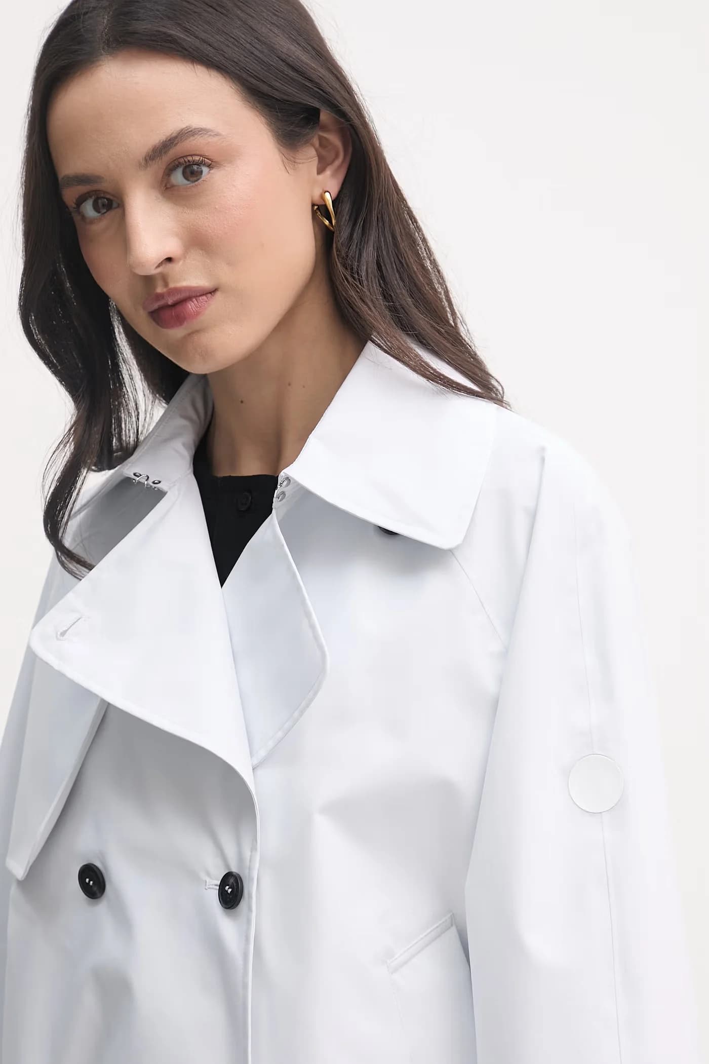 GARBO короткий женский тренч - фото 4