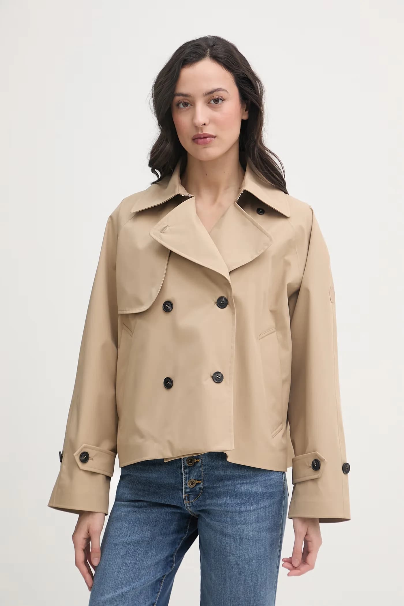 GARBO короткий женский тренч