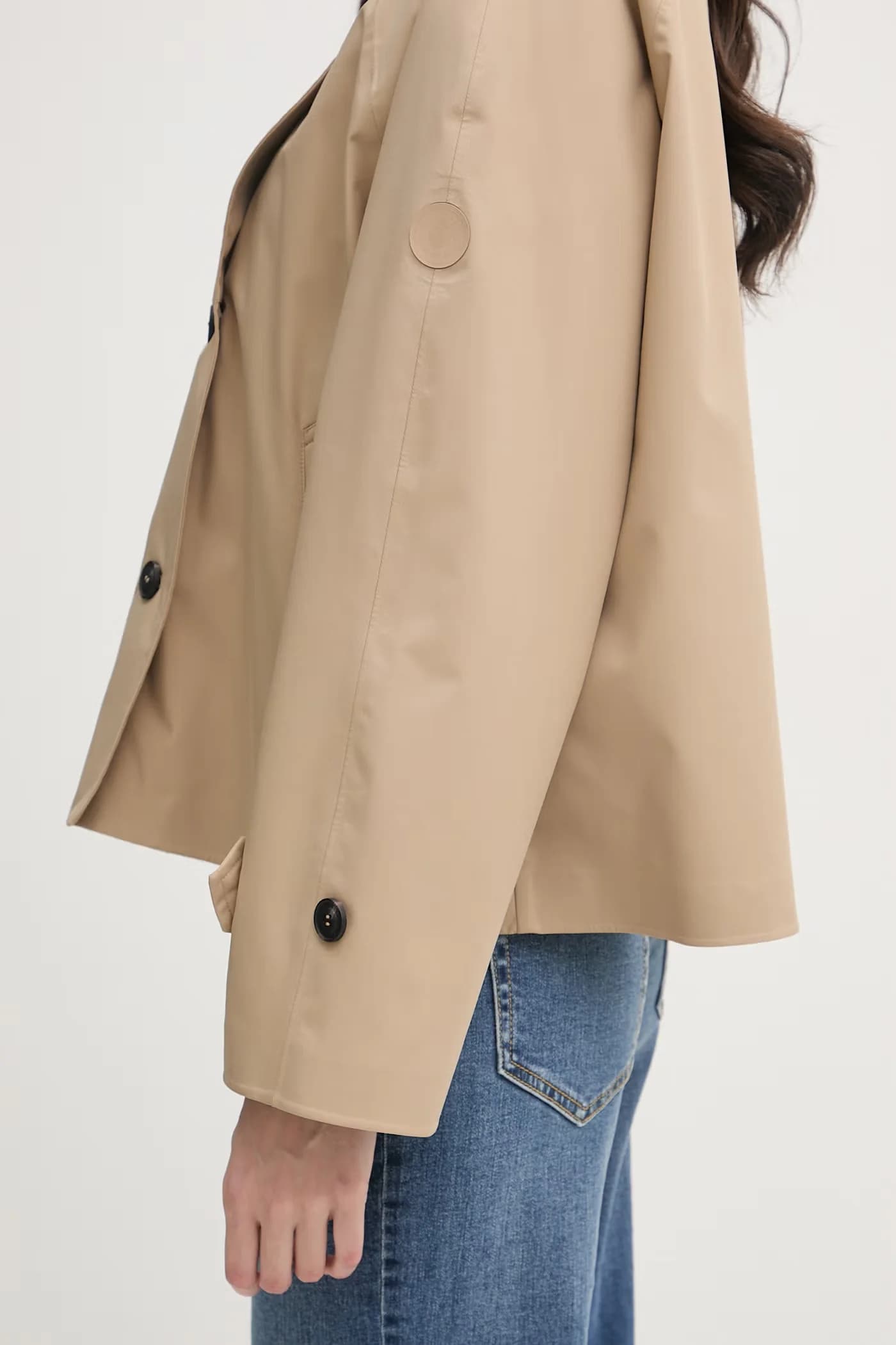 GARBO короткий женский тренч - фото 5