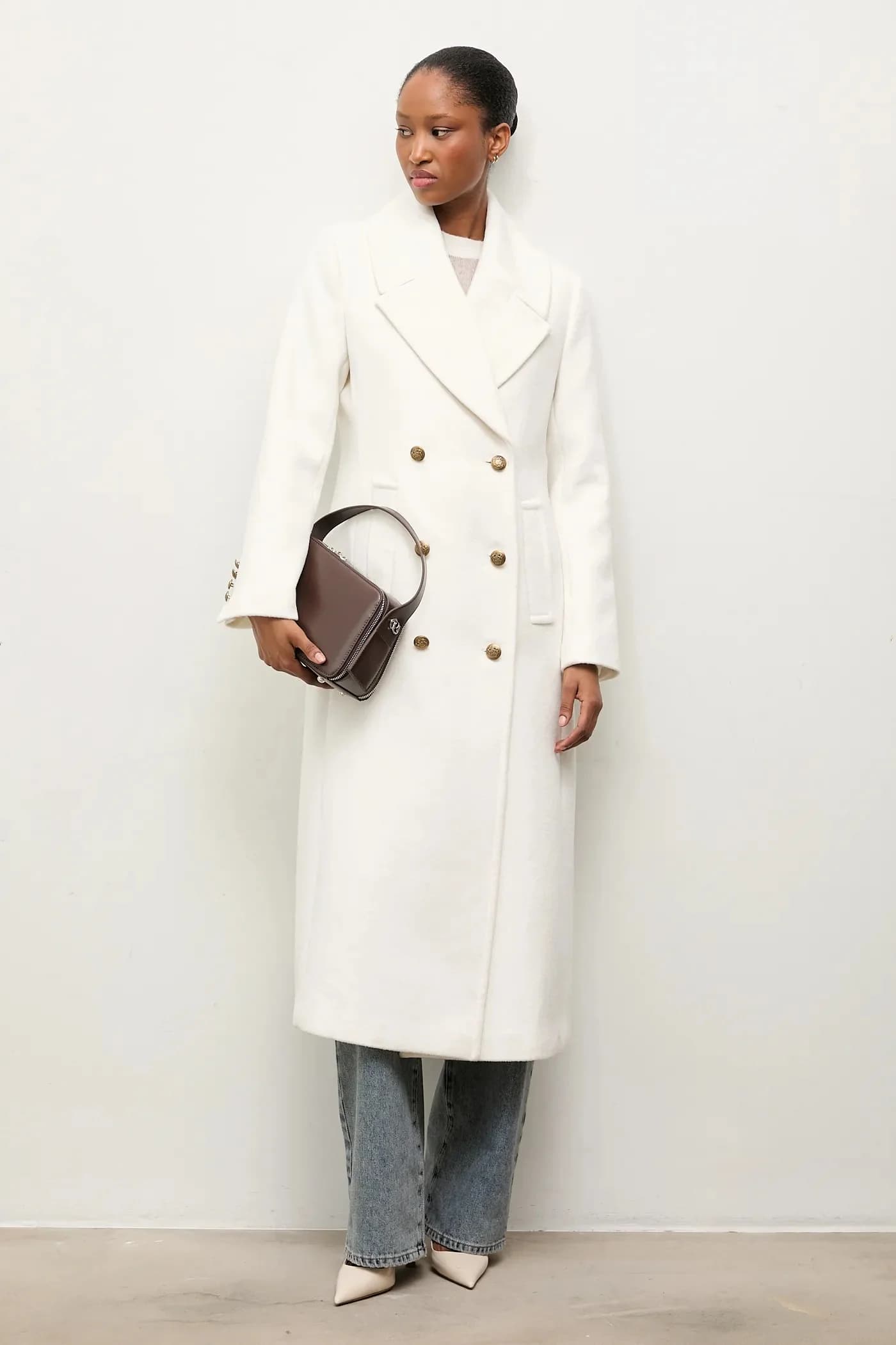 Шерстяное пальто Answear Lab - фото 2