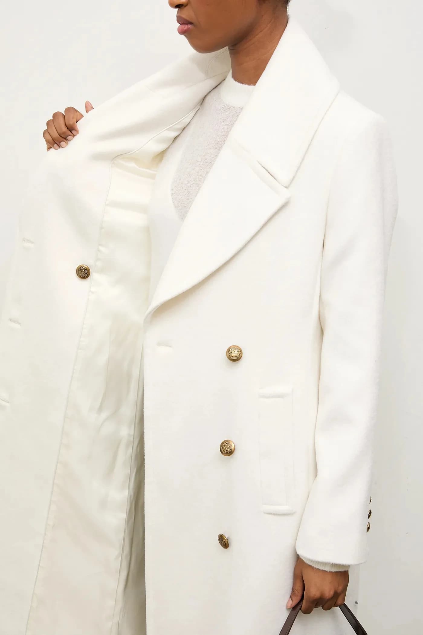 Шерстяное пальто Answear Lab - фото 8