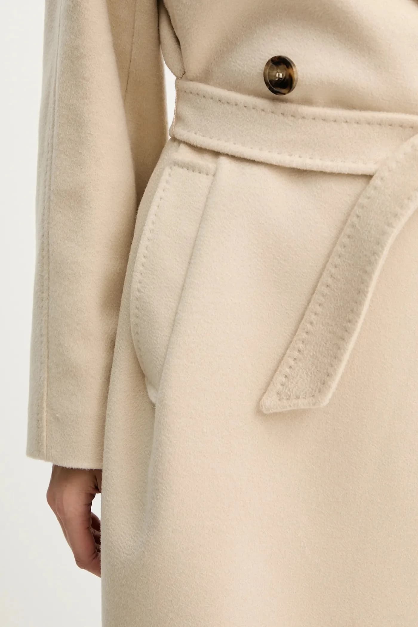 шерстяное пальто RESINA - фото 5