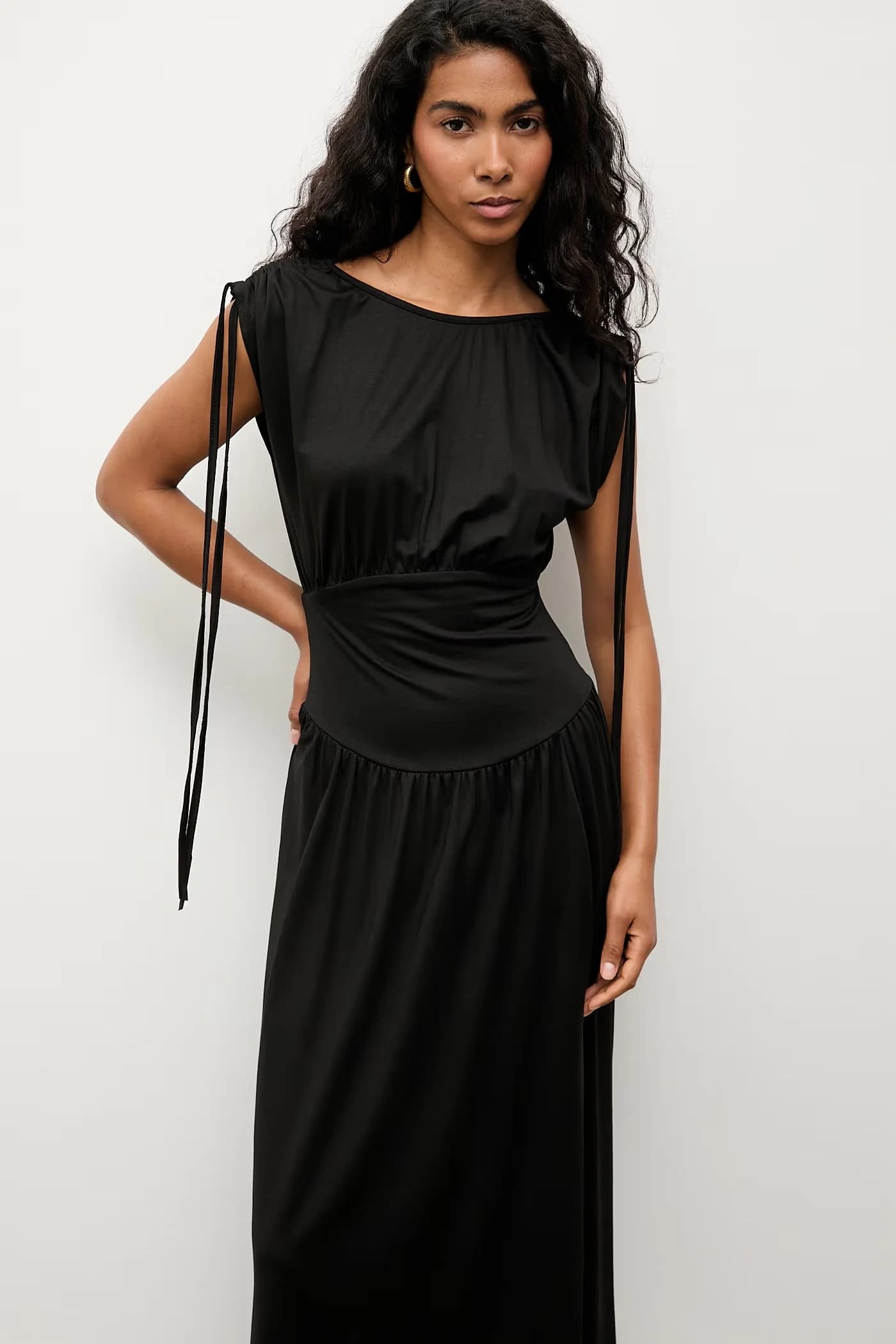 Платье из вискозы