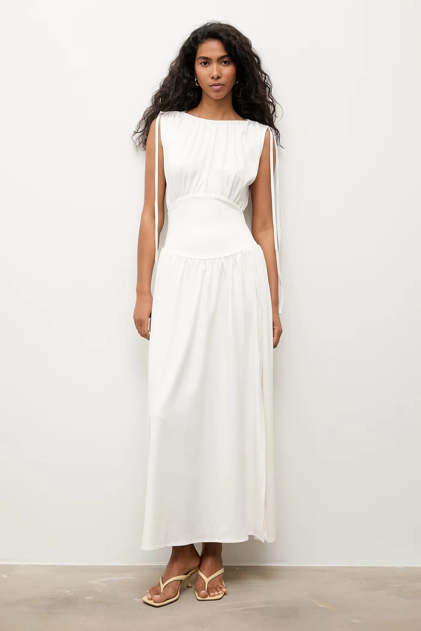 Платье из вискозы