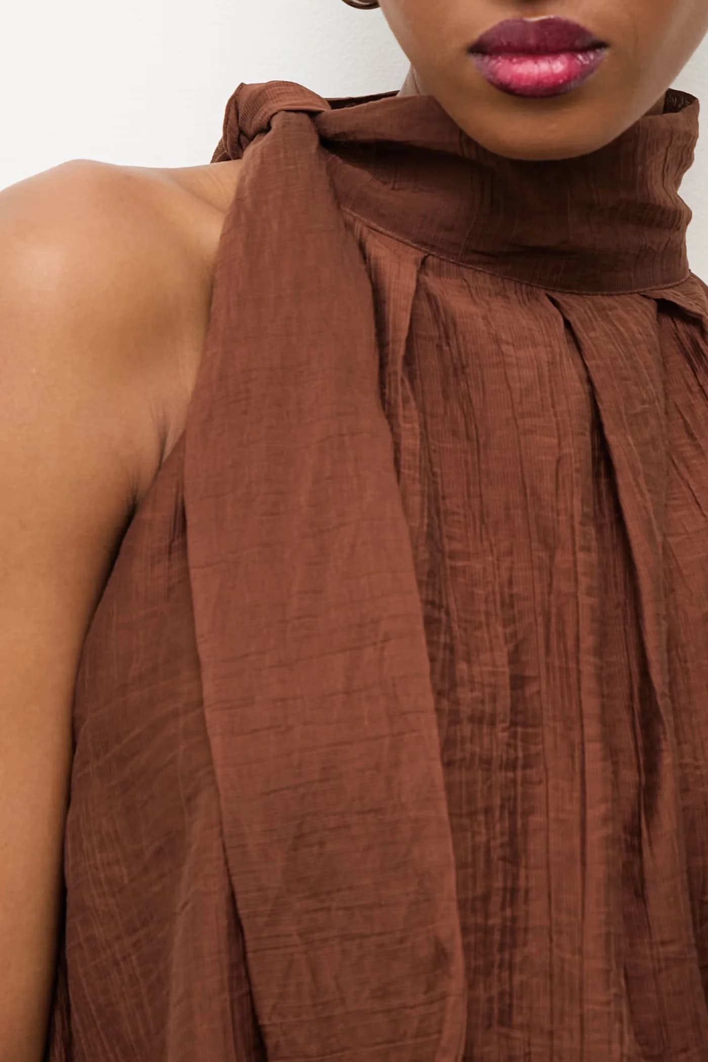 Платье-фенечка с лиоцеллом - фото 6