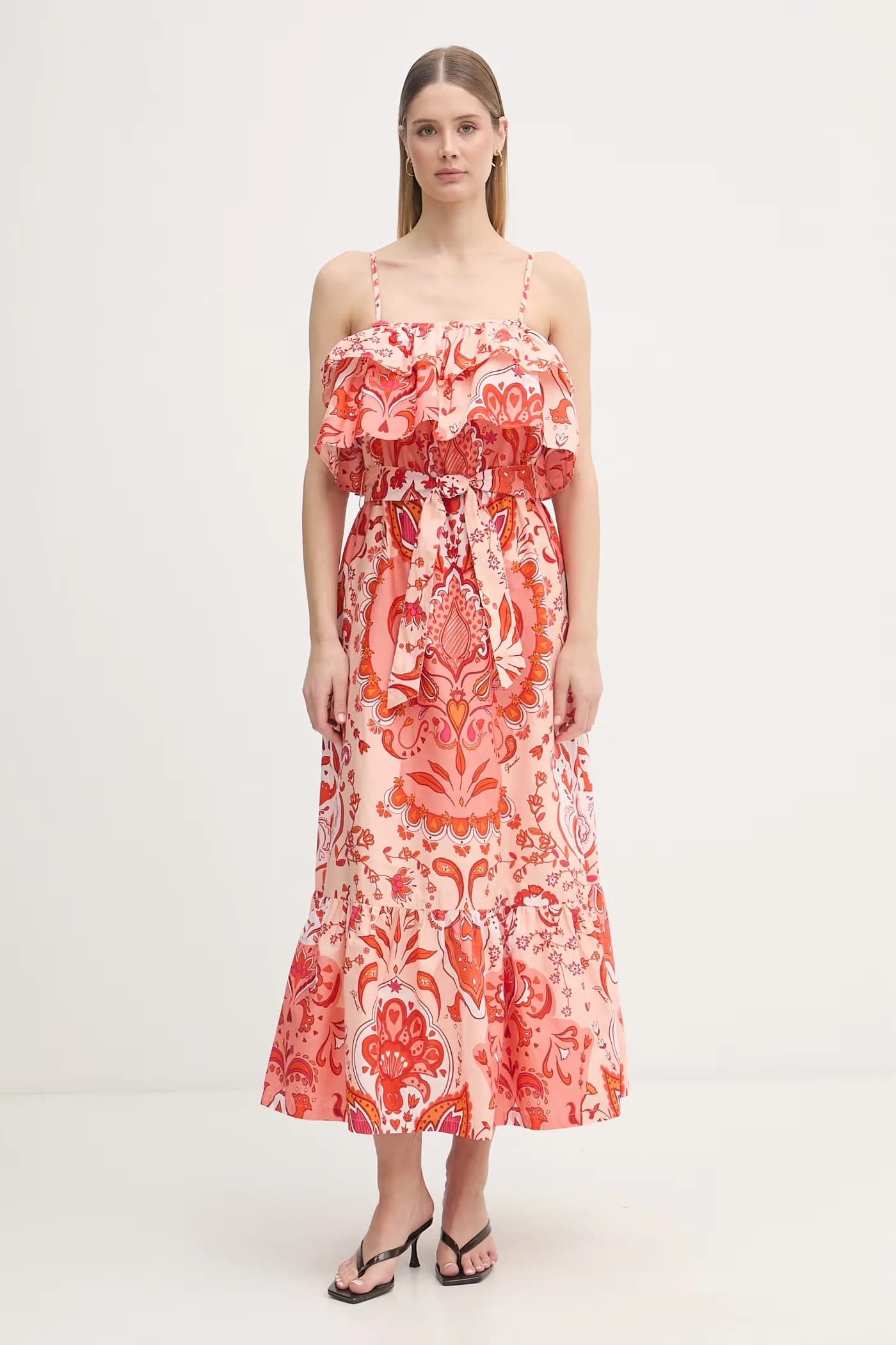 Хлопковое летнее платье