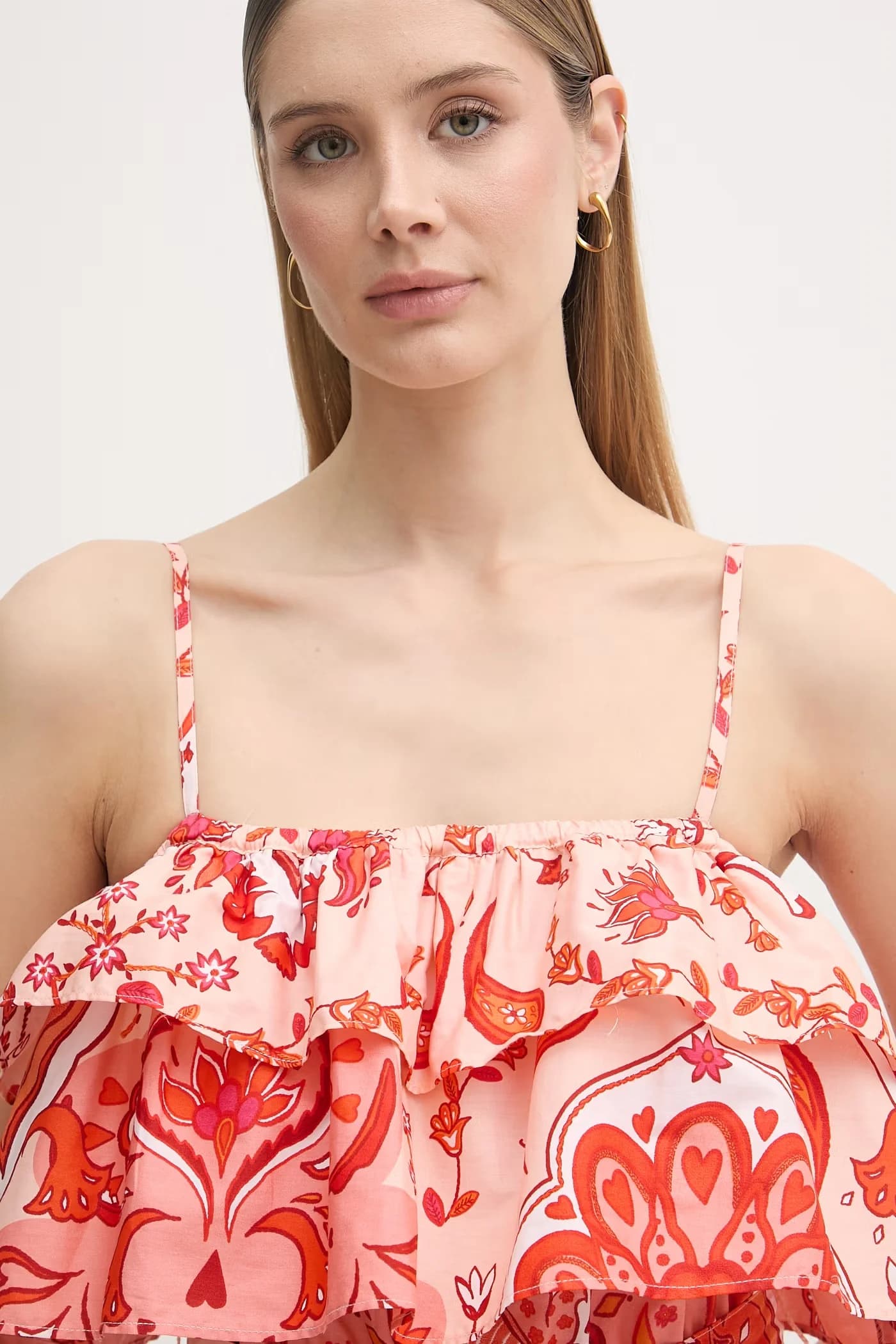 Хлопковое летнее платье - фото 4