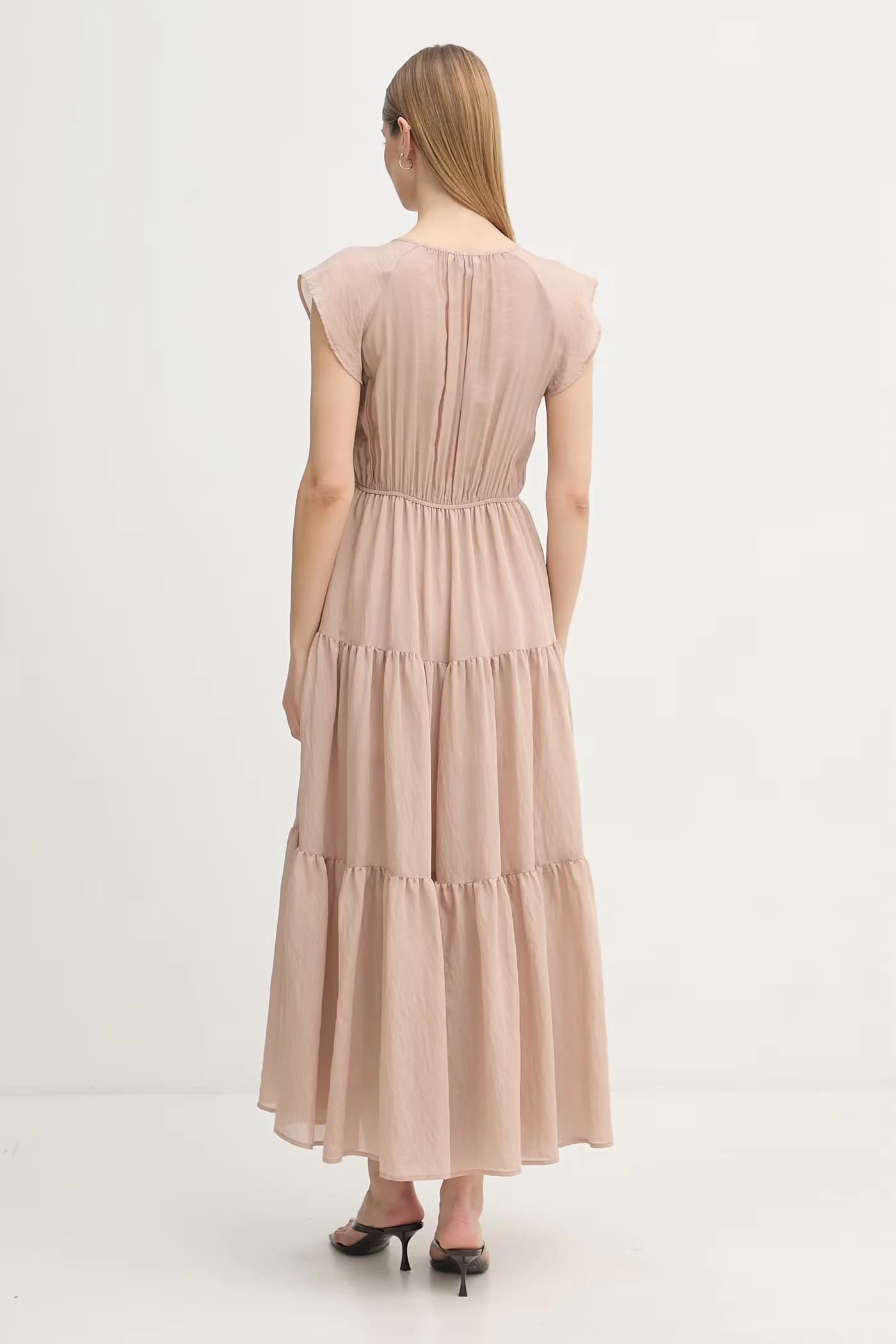 Платье в стиле бэби-долл из вискозы - фото 3