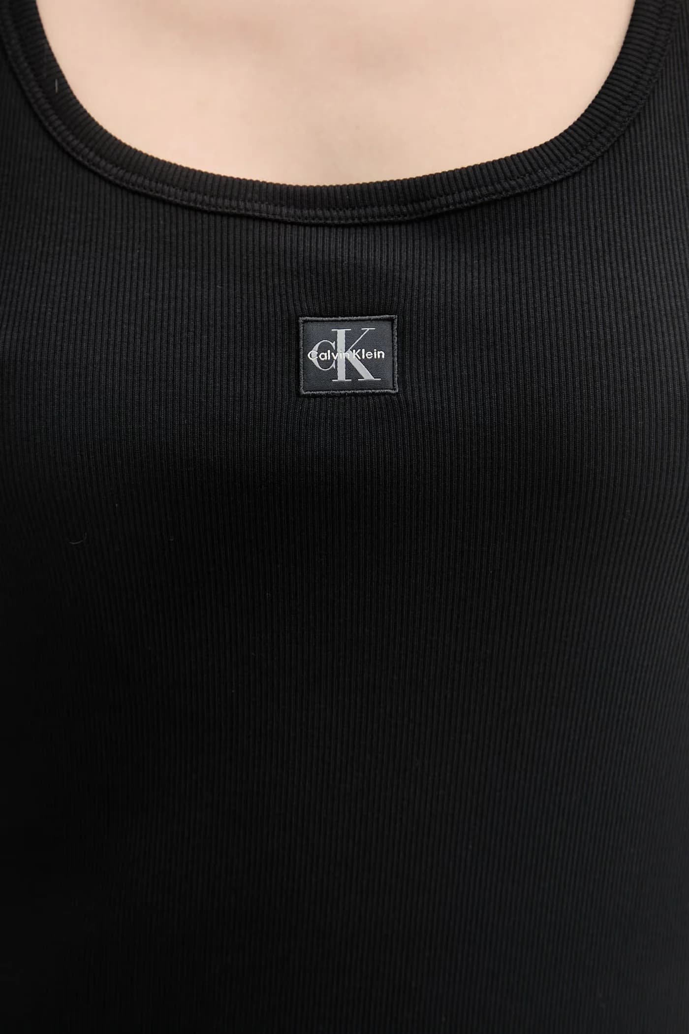 Хлопковое платье с эластаном - фото 5