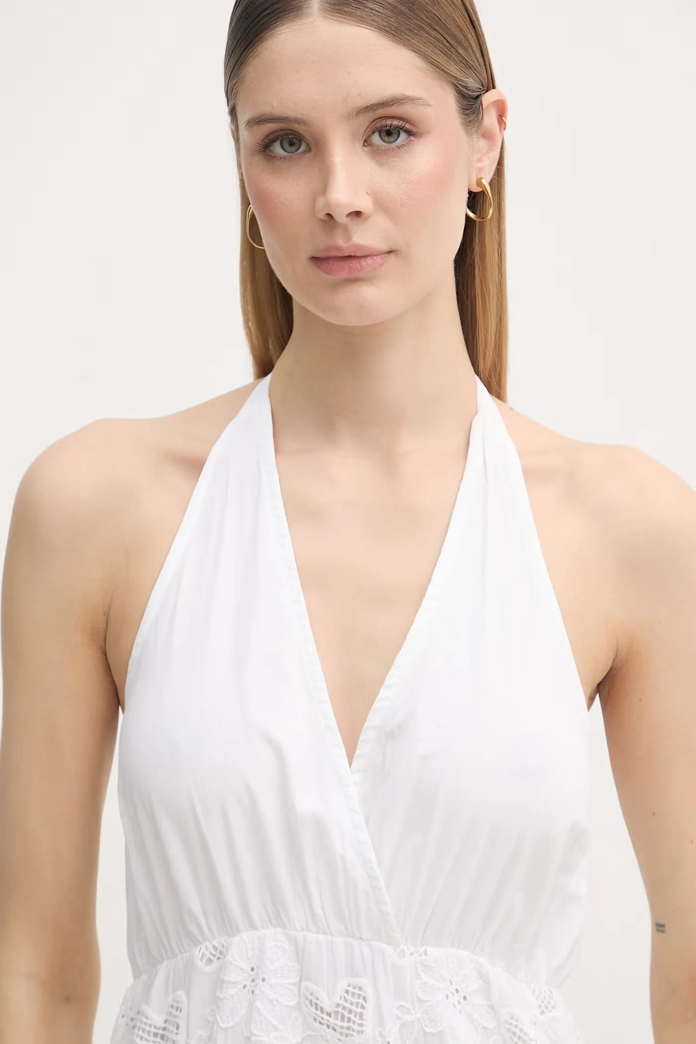 Хлопковое летнее платье - фото 4