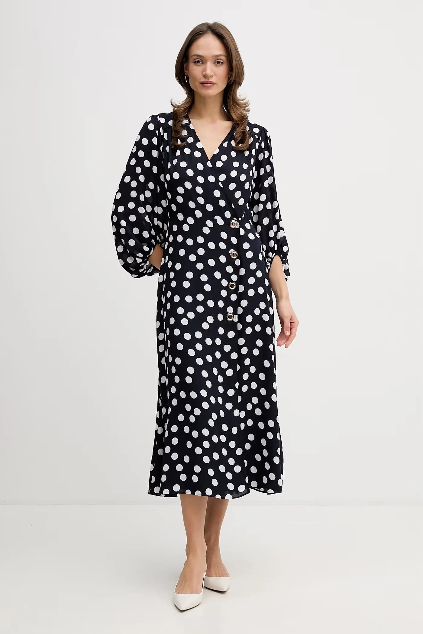 Расклешенное платье