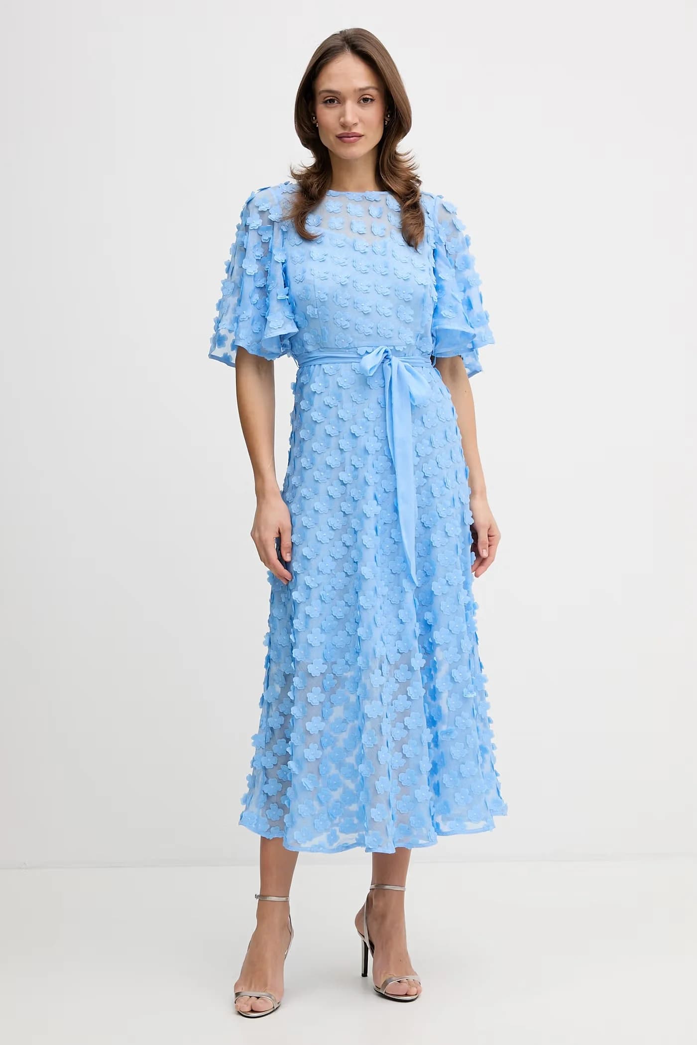 Расклешенное платье