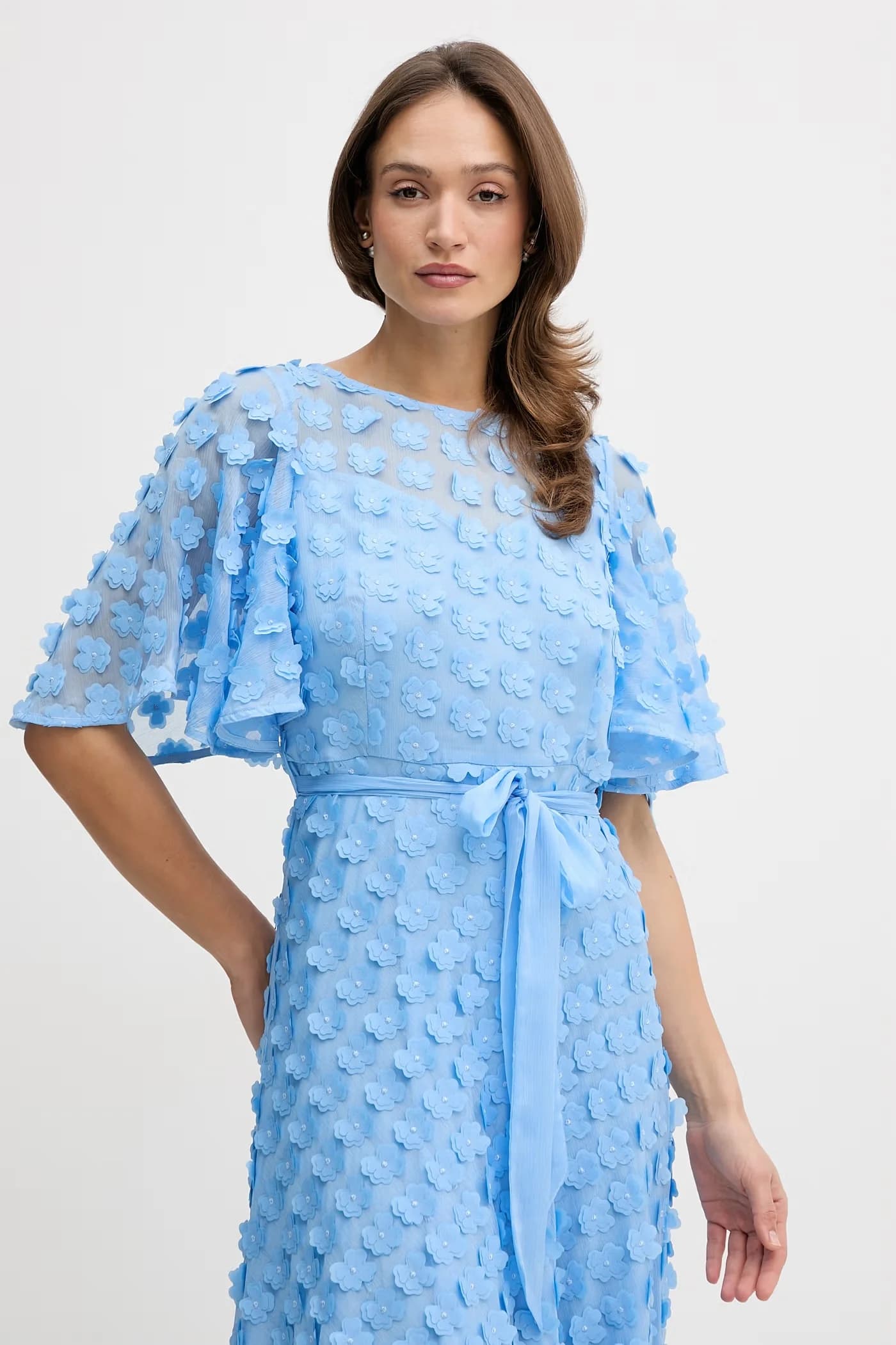 Расклешенное платье - фото 4