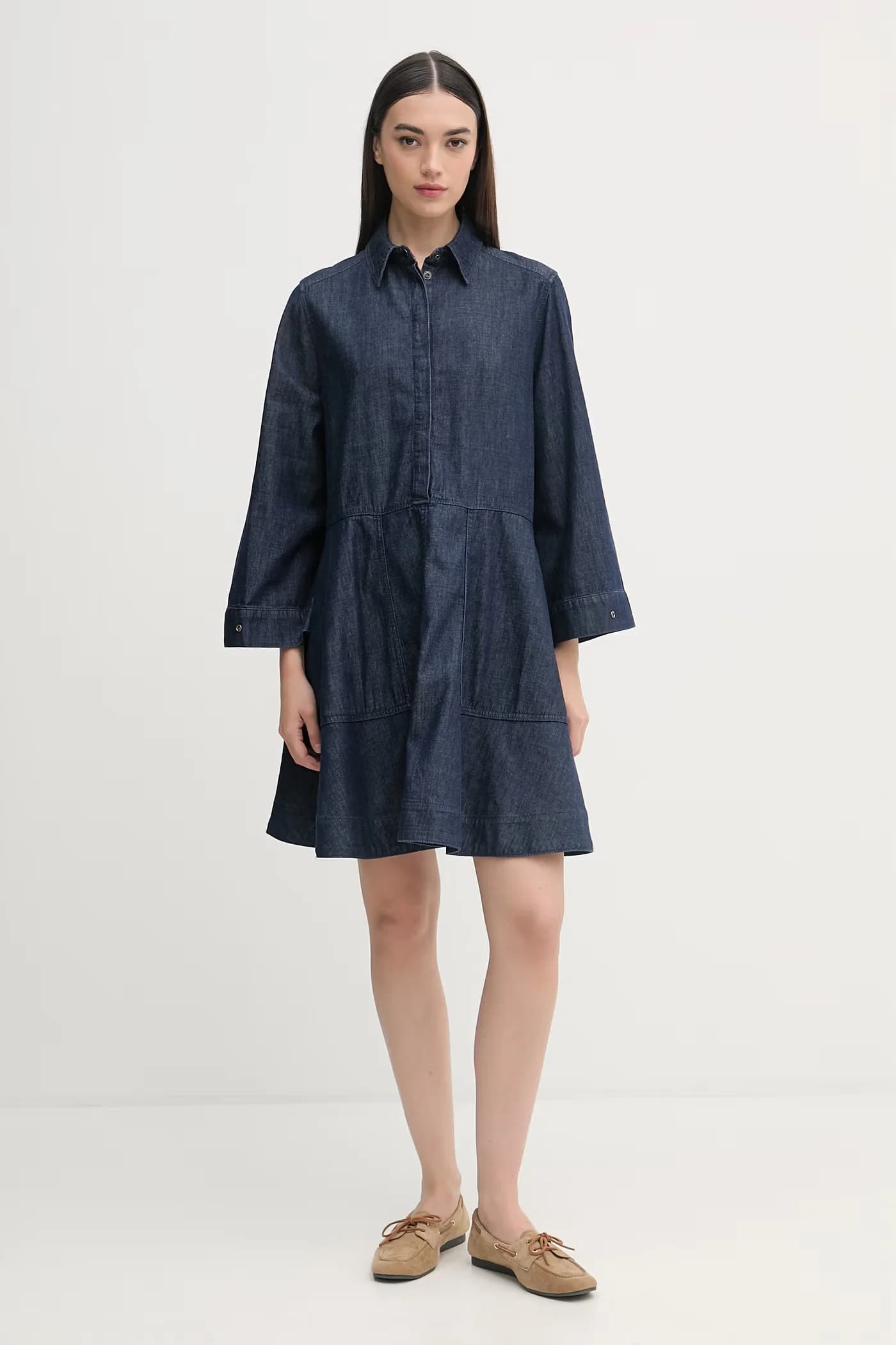 Джинсовое платье