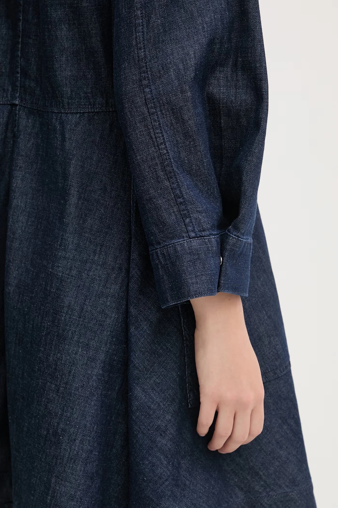 Джинсовое платье - фото 5