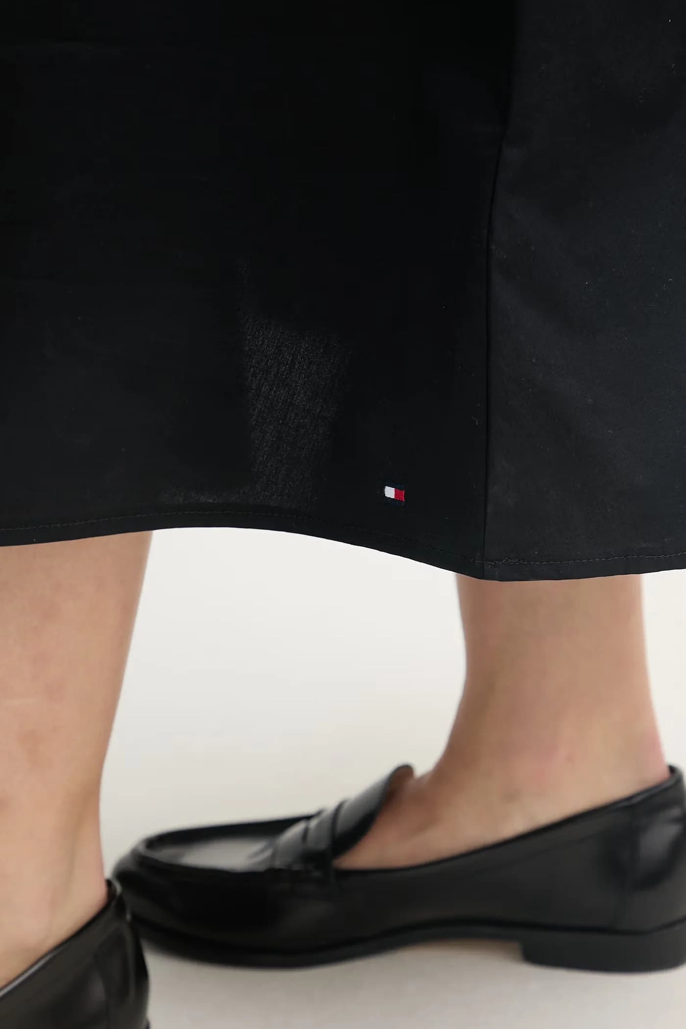 Расклешенное хлопковое платье - фото 5