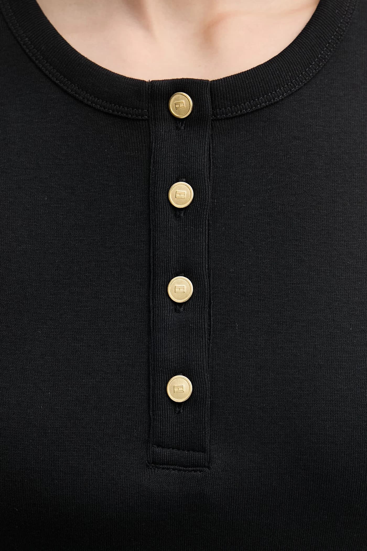 Расклешенное хлопковое платье - фото 6