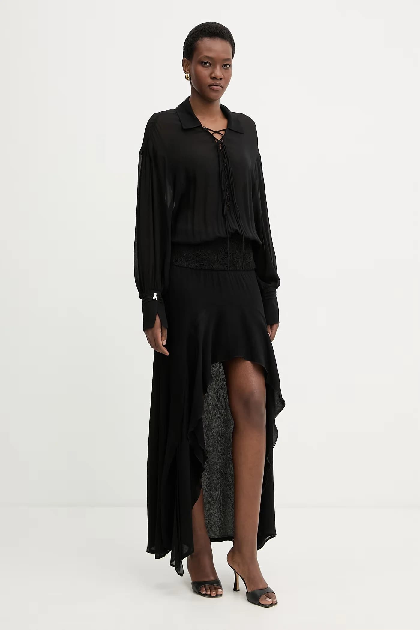 Платье из вискозы