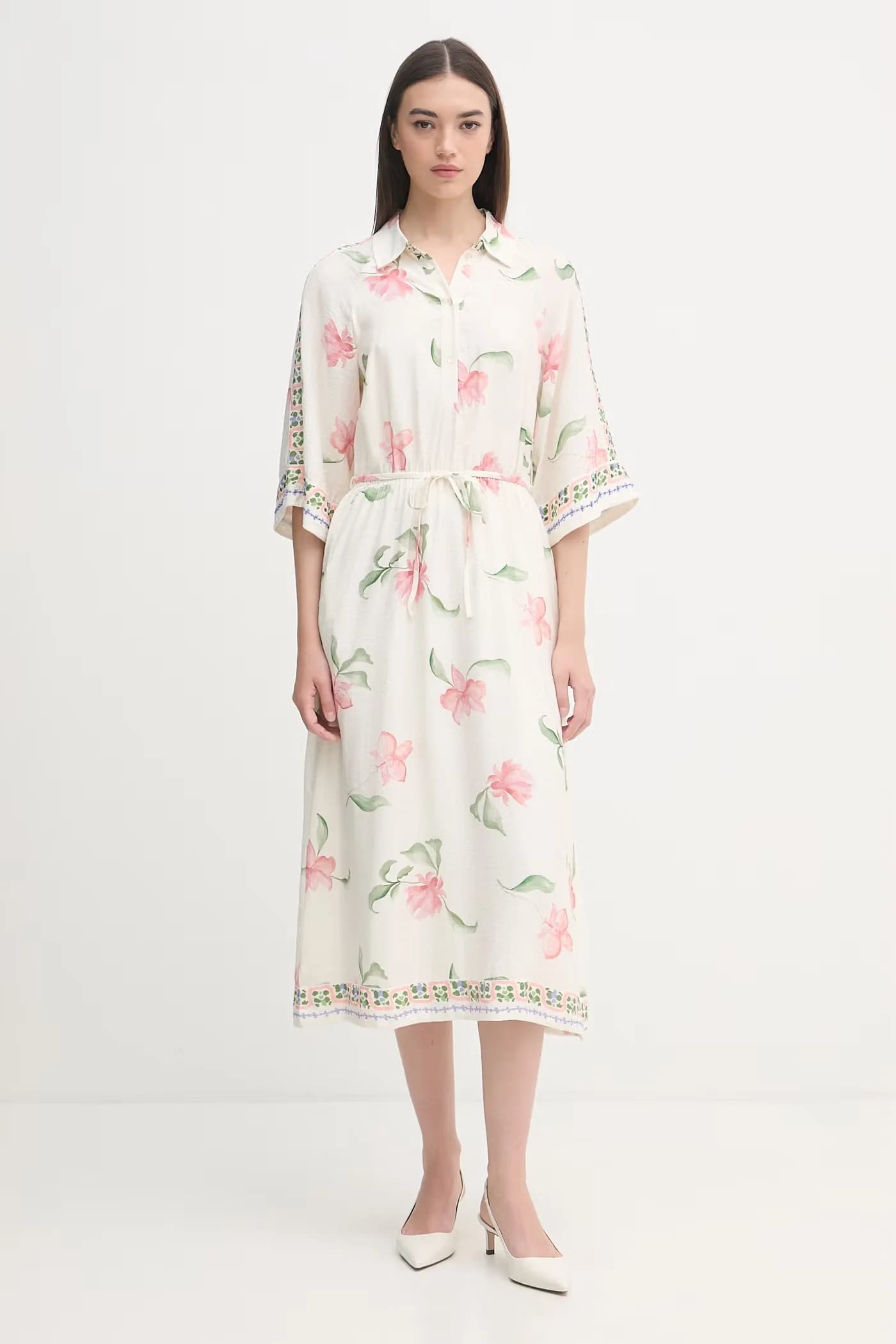 Летнее платье Bunno из вискозы - фото 2