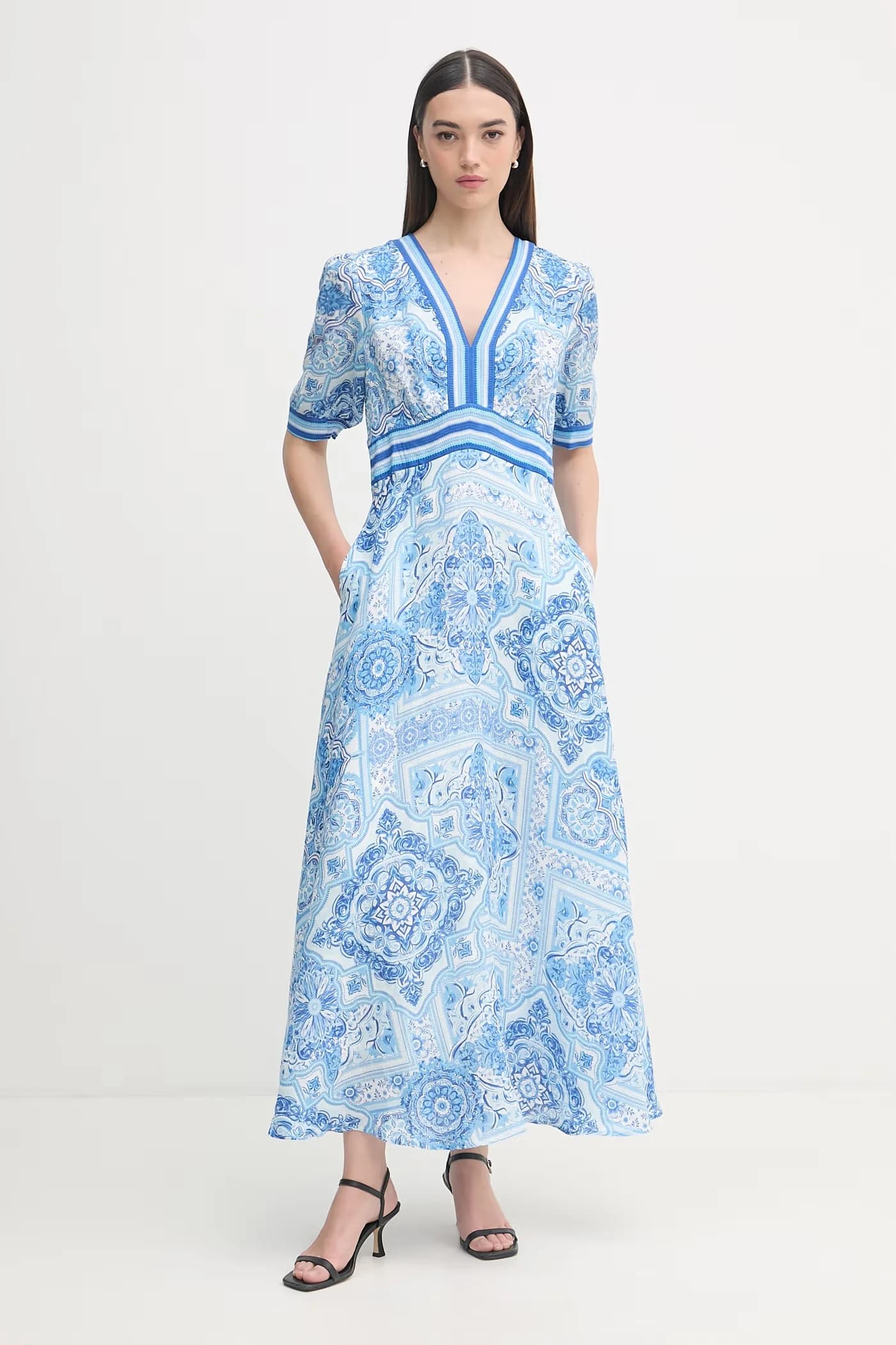 летнее платье Ginevra из льна - фото 2