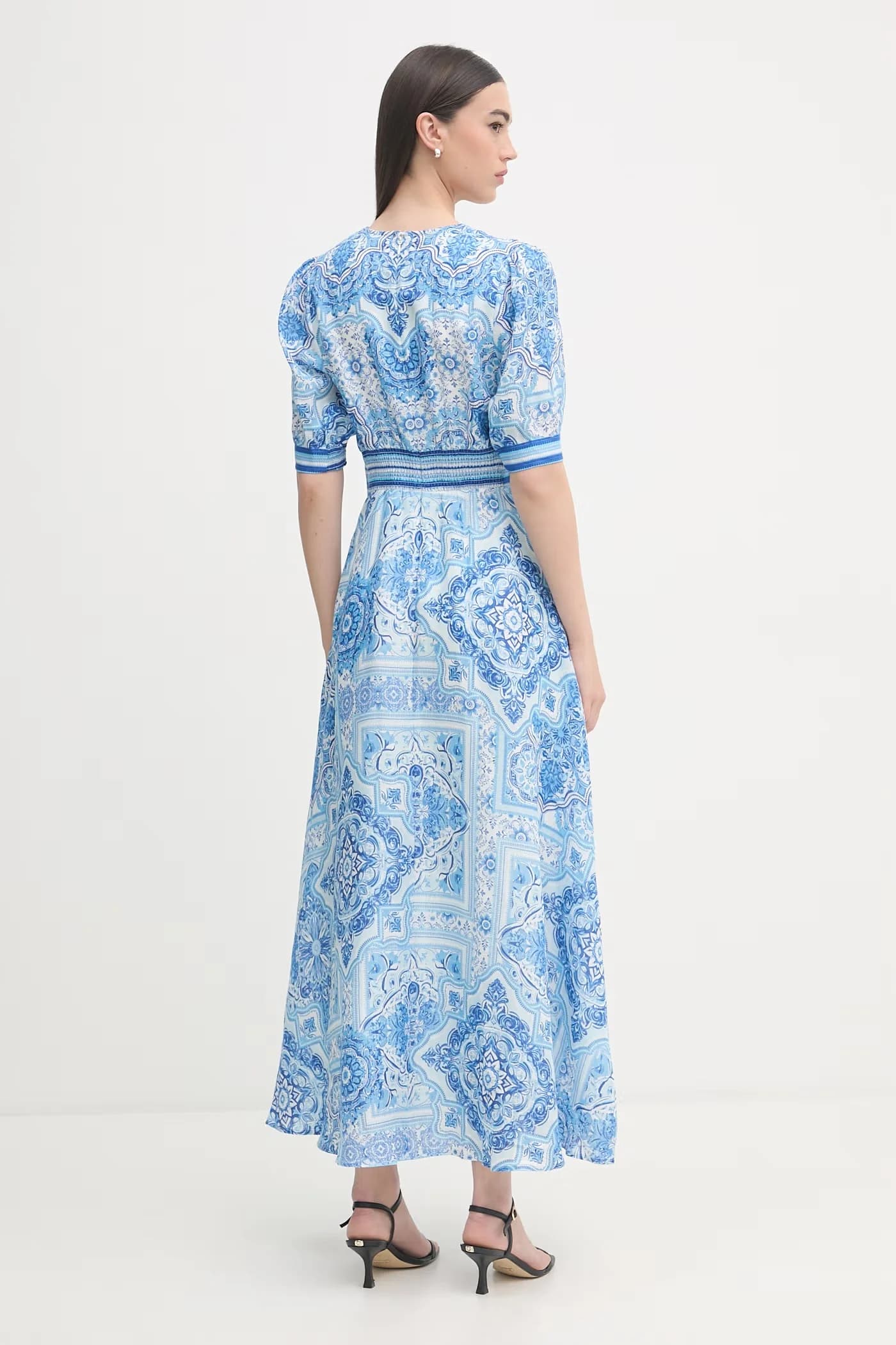 летнее платье Ginevra из льна - фото 3