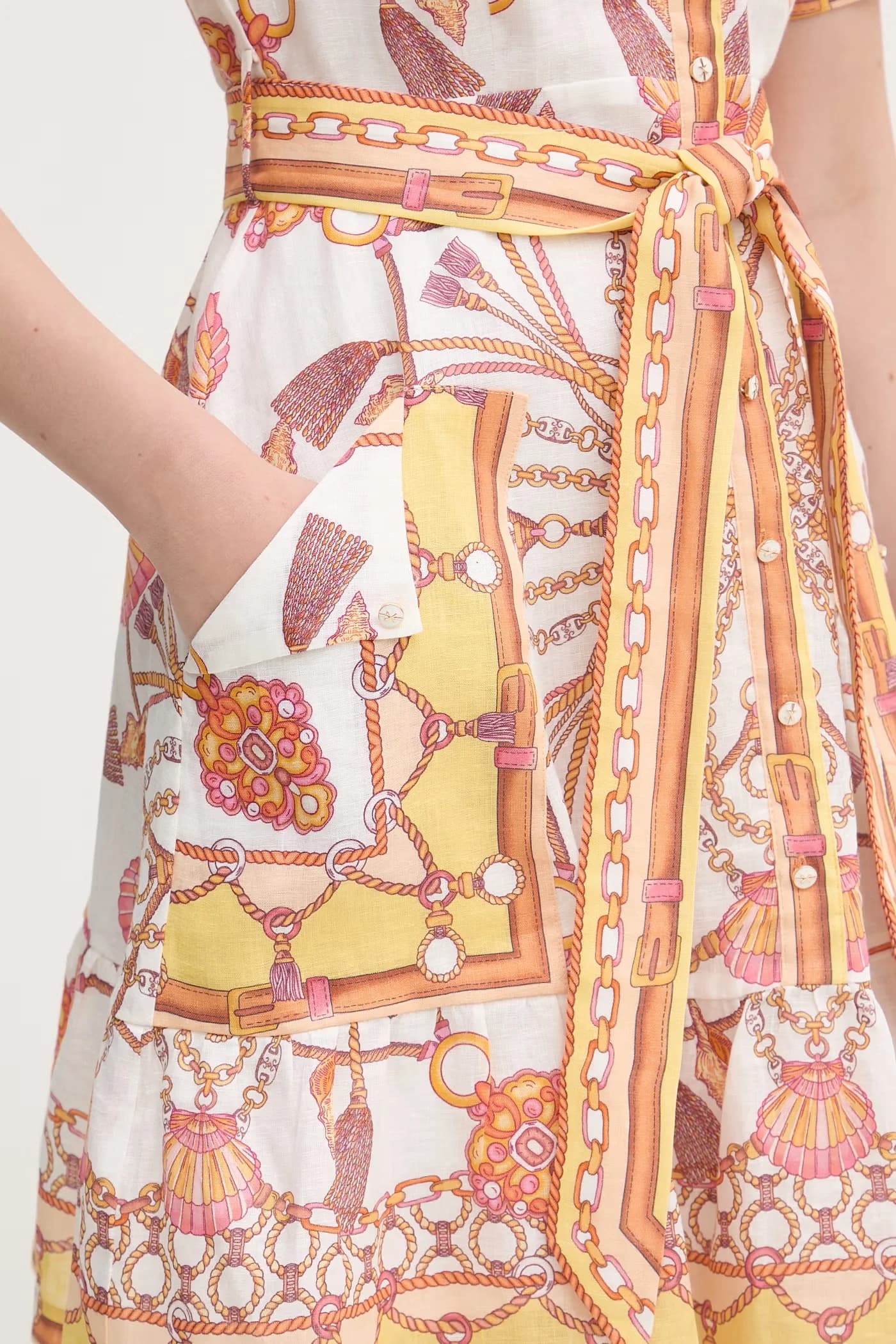 летнее платье Aula из льна - фото 5