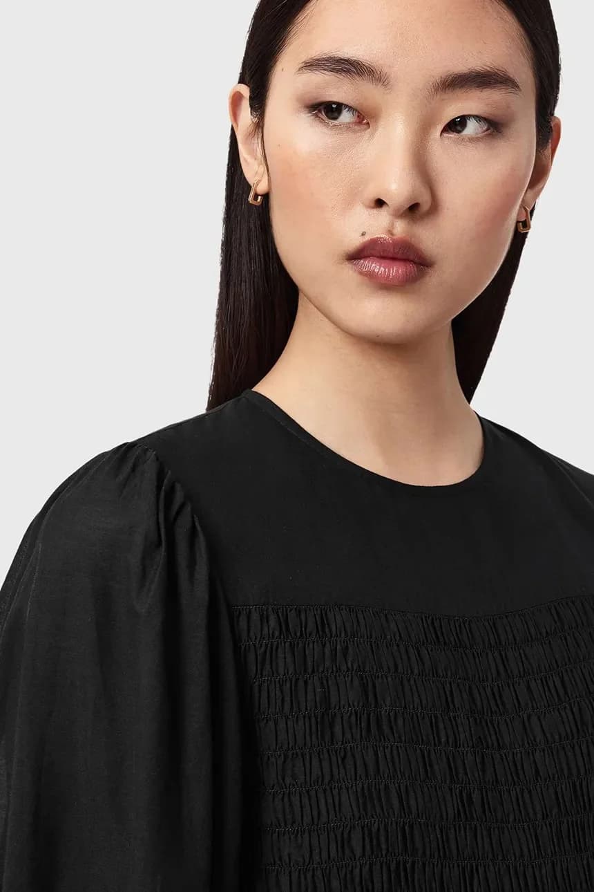 расклешенное платье CHIA из хлопка - фото 4