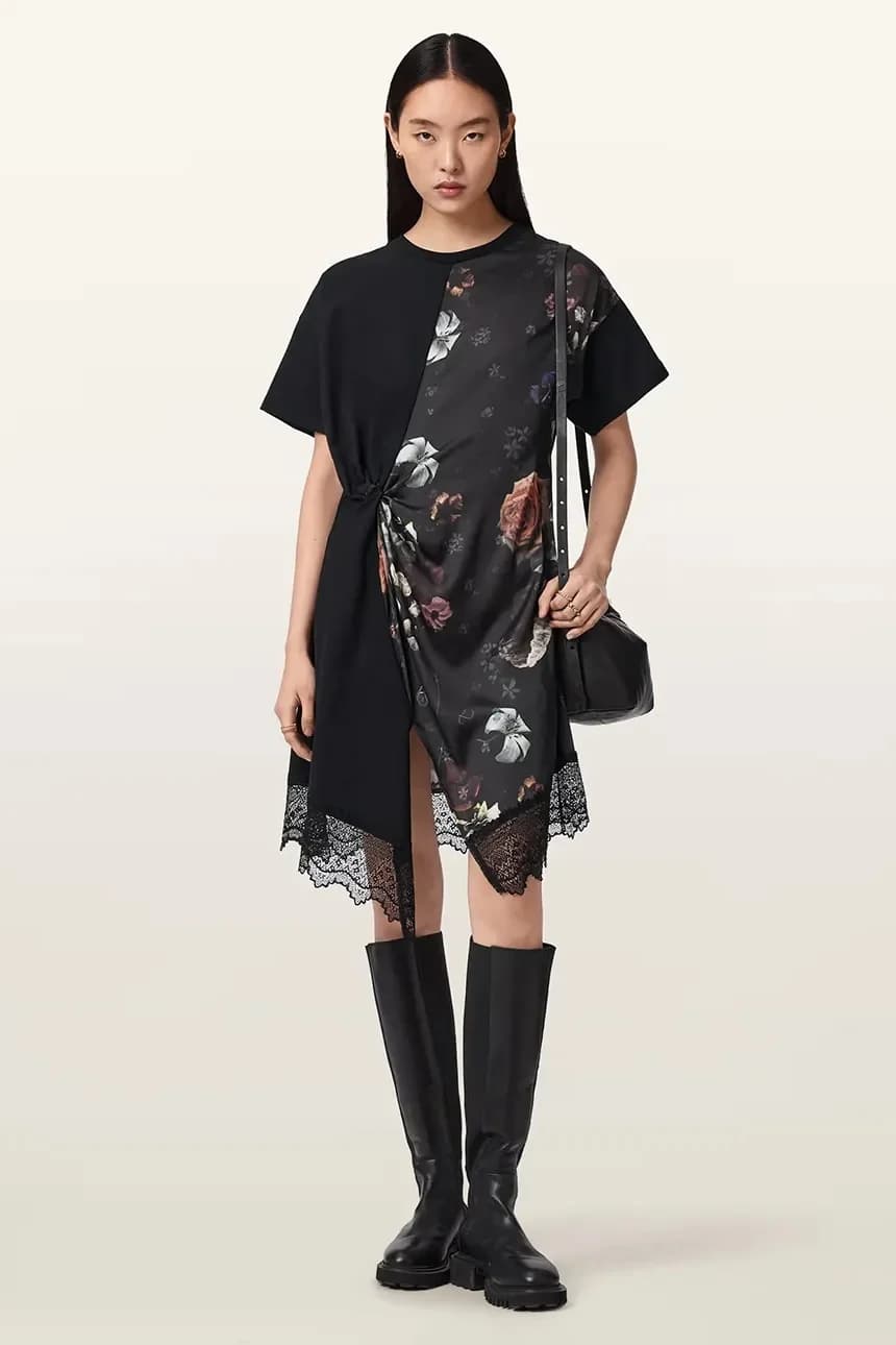 LANA LACE асимметричное платье - фото 5