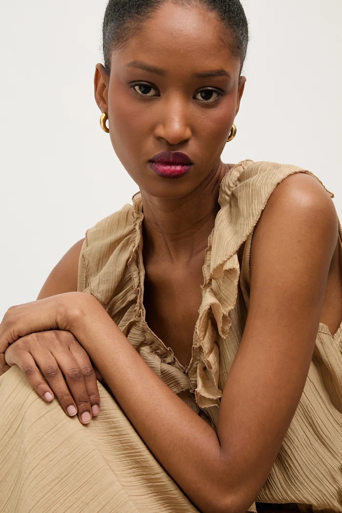 Летнее платье с лиоцеллом - фото 5