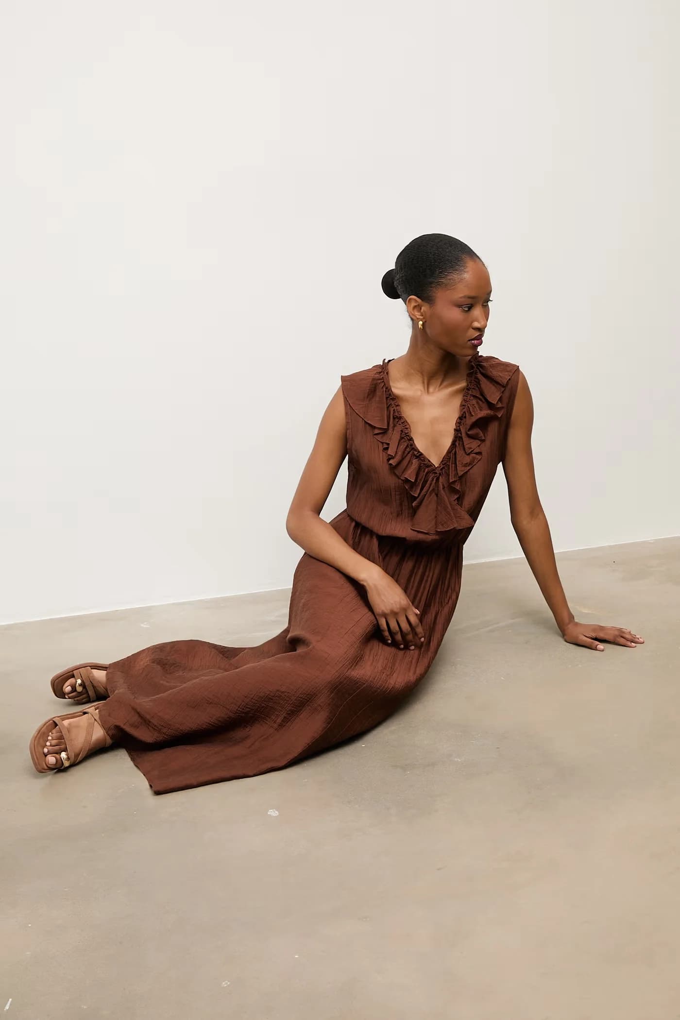 Летнее платье с лиоцеллом