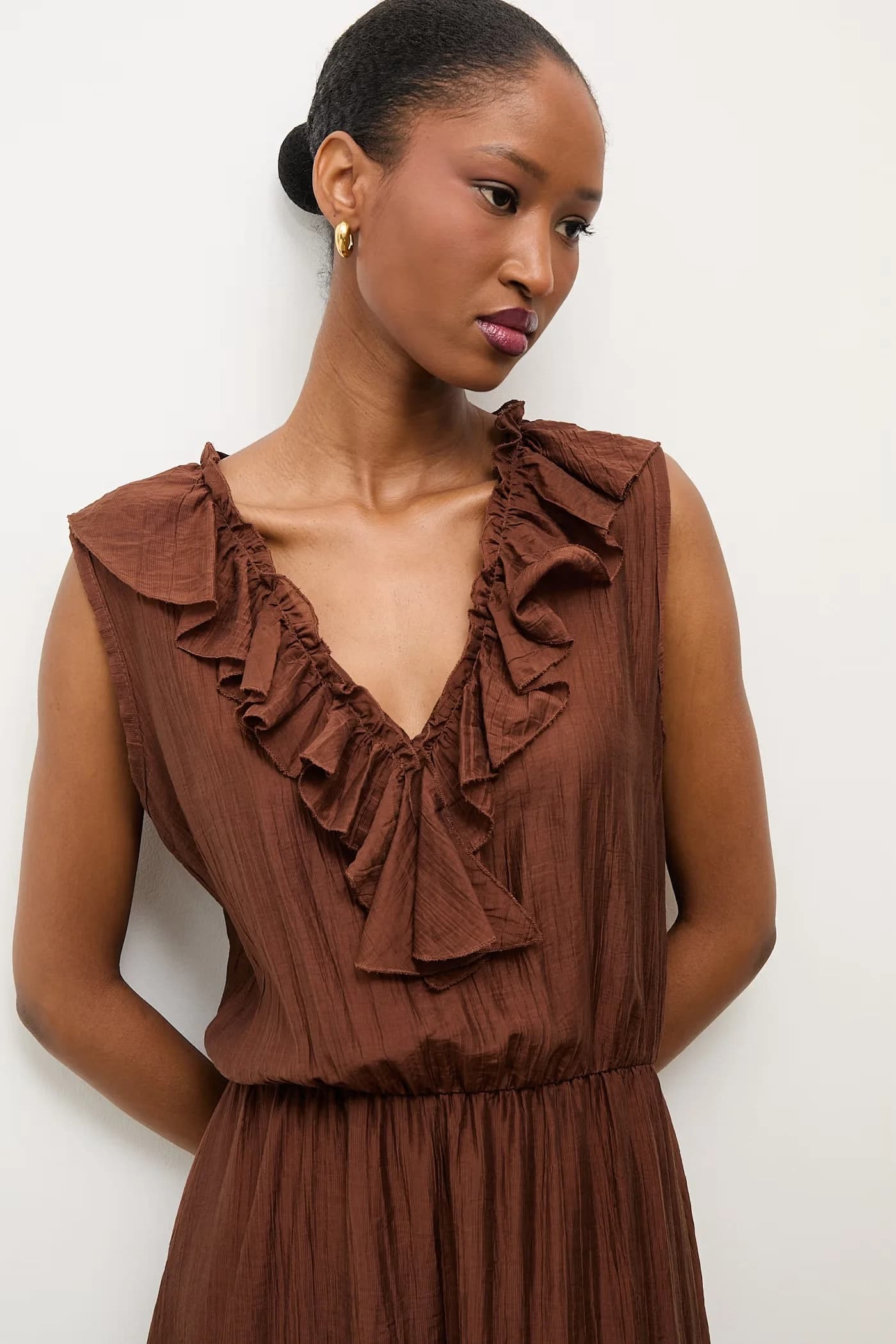 Летнее платье с лиоцеллом - фото 5