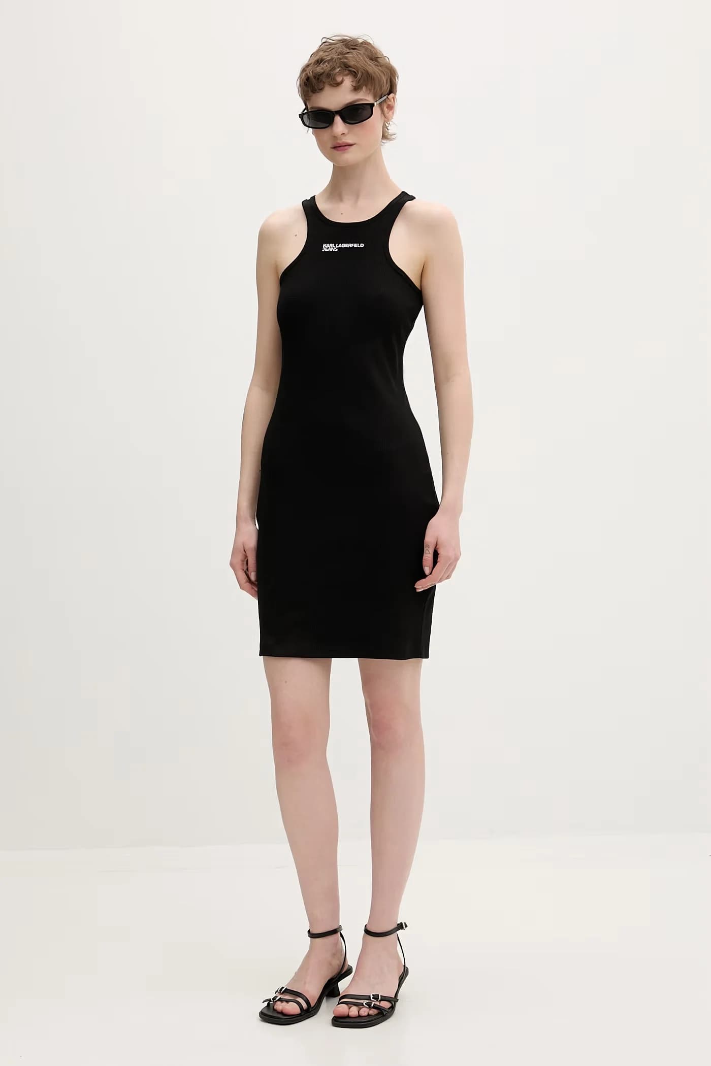 Летнее платье из хлопка с эластаном - фото 2