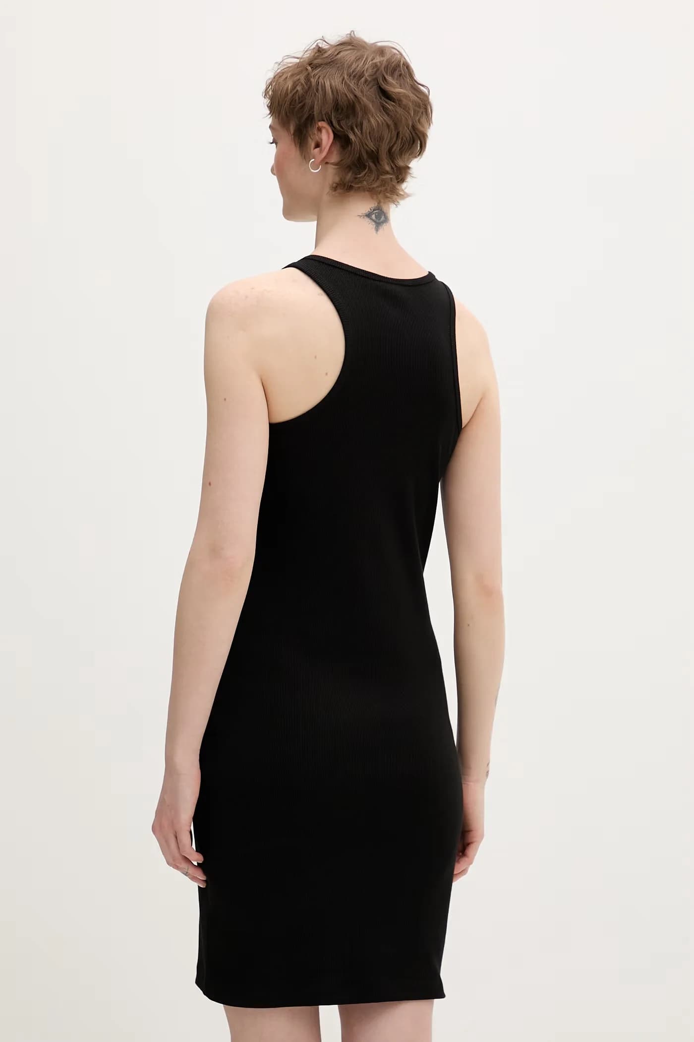 Летнее платье из хлопка с эластаном - фото 3