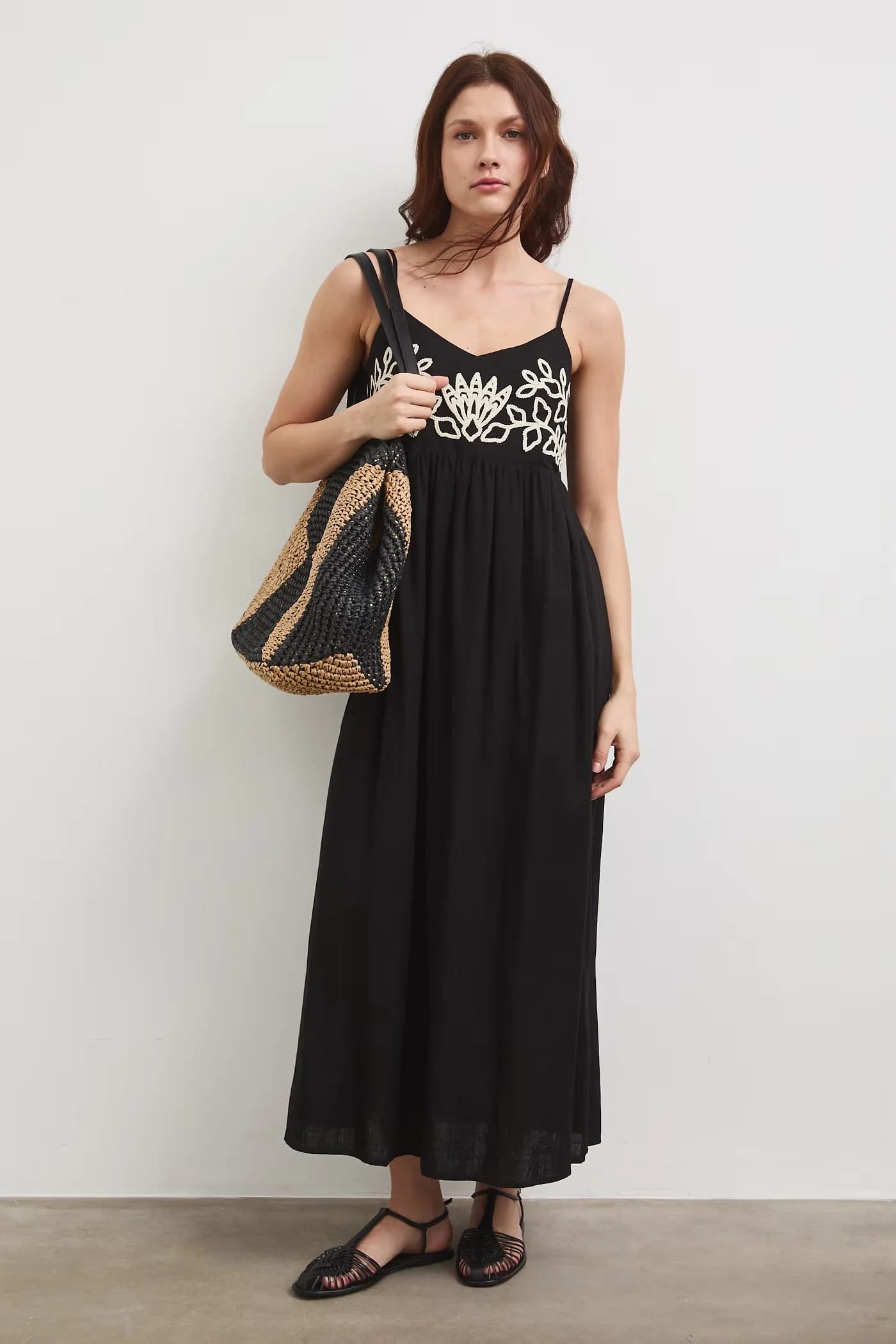 Платье из смесового льна - фото 2